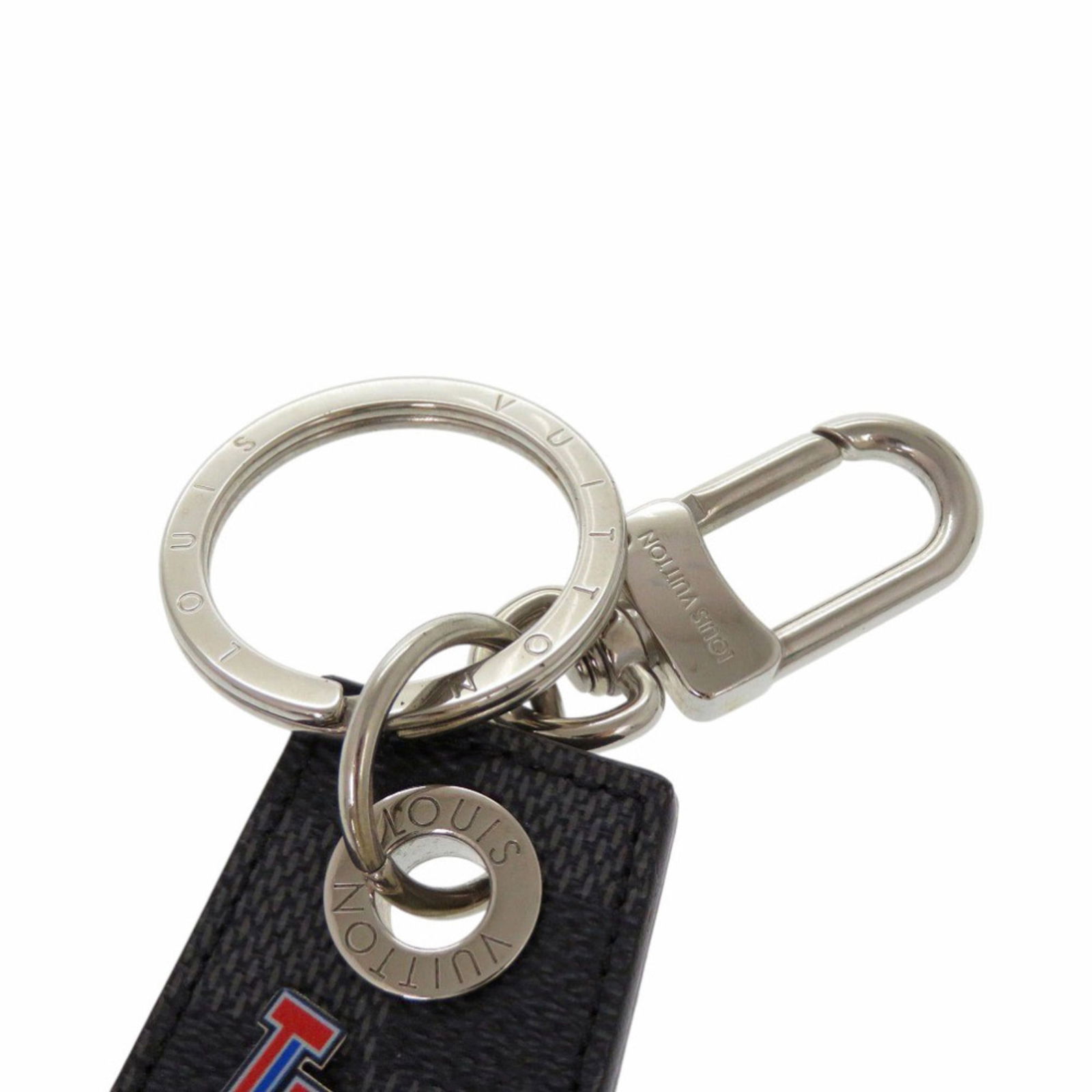 Graphite Louis Vuitton Keyring Damier - 5