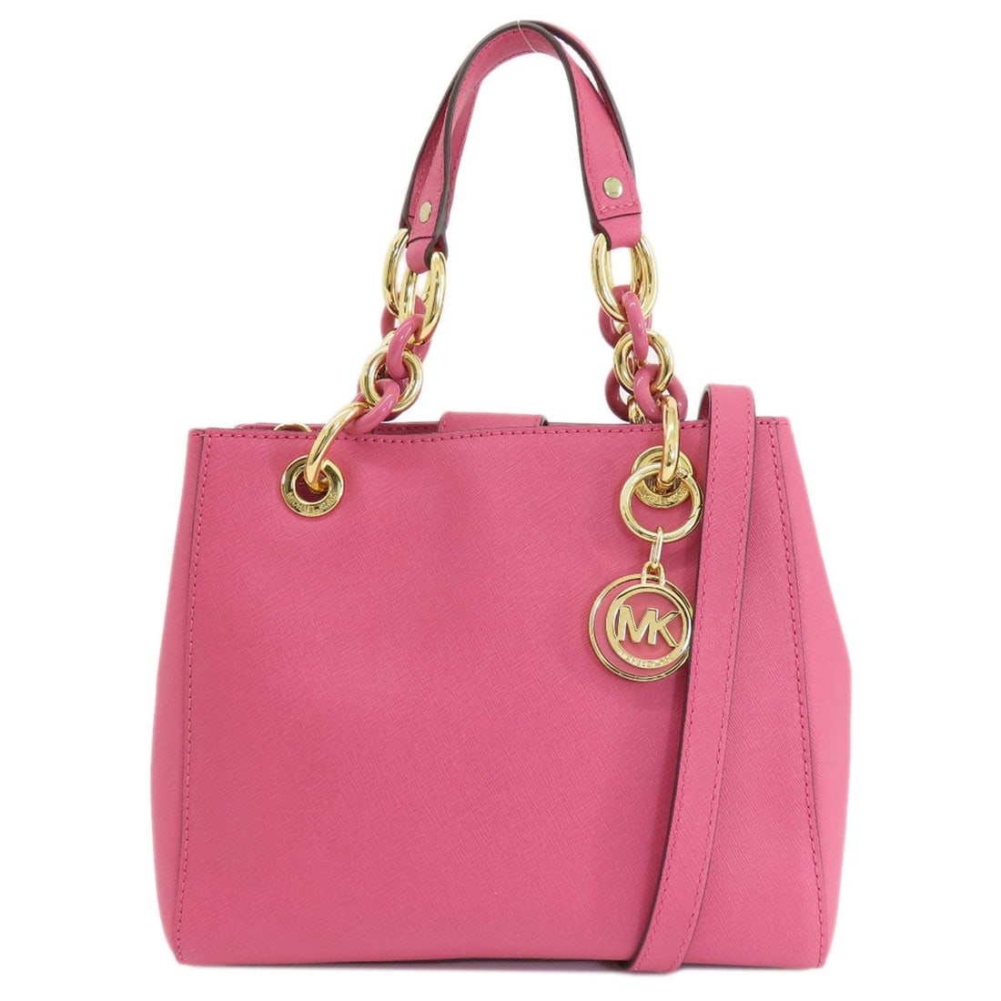 PVC MICHAEL KORS 2WAY Handbag: PVC MICHAEL KORS 2WAY Handbag This listing features PVC MICHAEL KORS 2WAY Handbag. Item specifics are provided below. Item Specifics: Brand: MICHAEL MICHAEL KORS Style: Handbag Exterior Material: PVC
