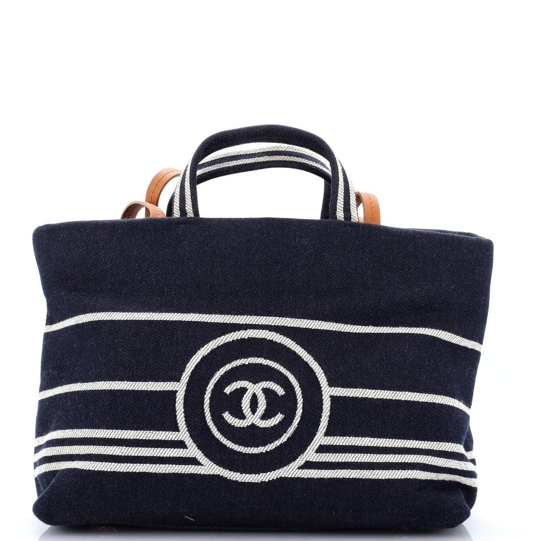 Large Chanel CC Shopping Tote Denim: Large Chanel CC Shopping Tote Denim This listing features Large Chanel CC Shopping Tote Denim. Item specifics are provided below. Item Specifics: Brand: Chanel Exterior Material: Denim Style: Totes Ex
