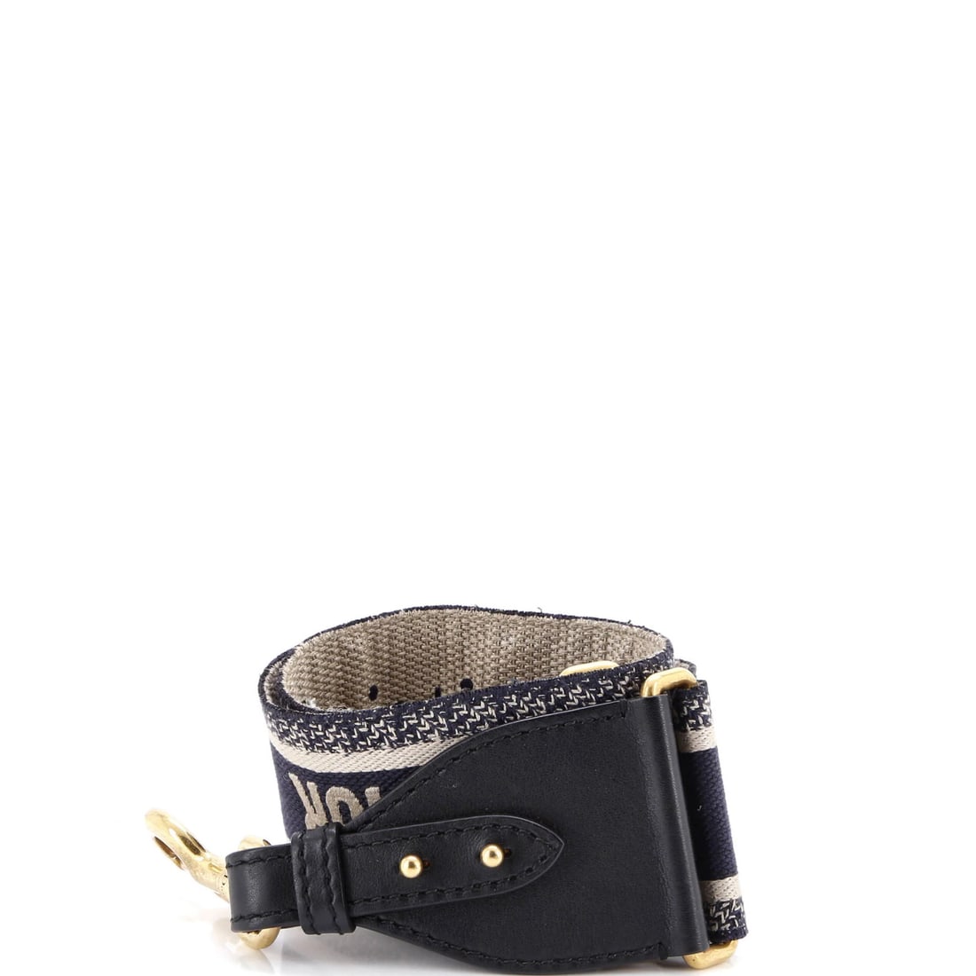 Canvas Christian Dior Logo Shoulder Strap Embroidered (1 of 3)