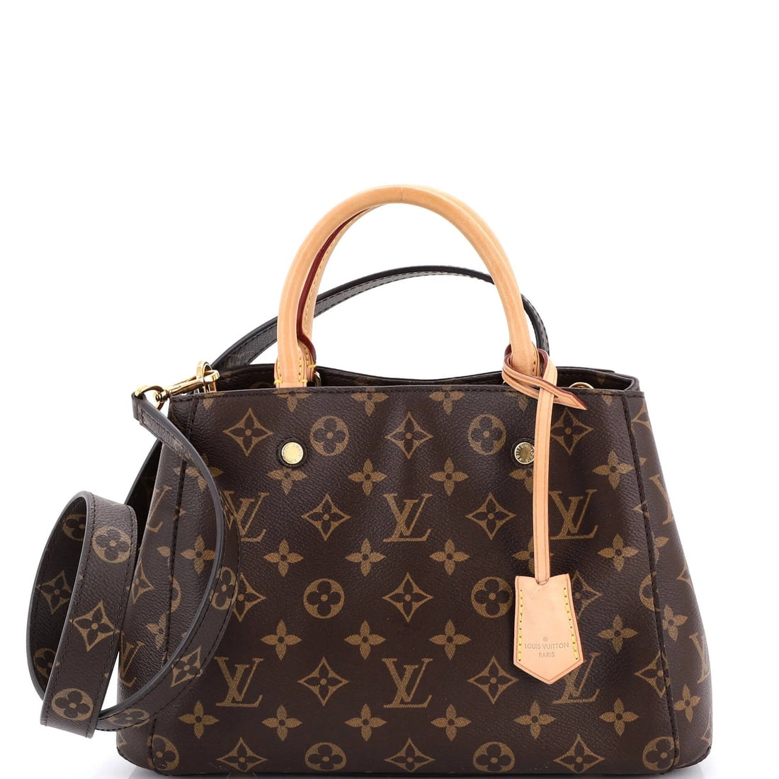 BB Louis Vuitton Montaigne Handbag Monogram Canvas (1 of 8)