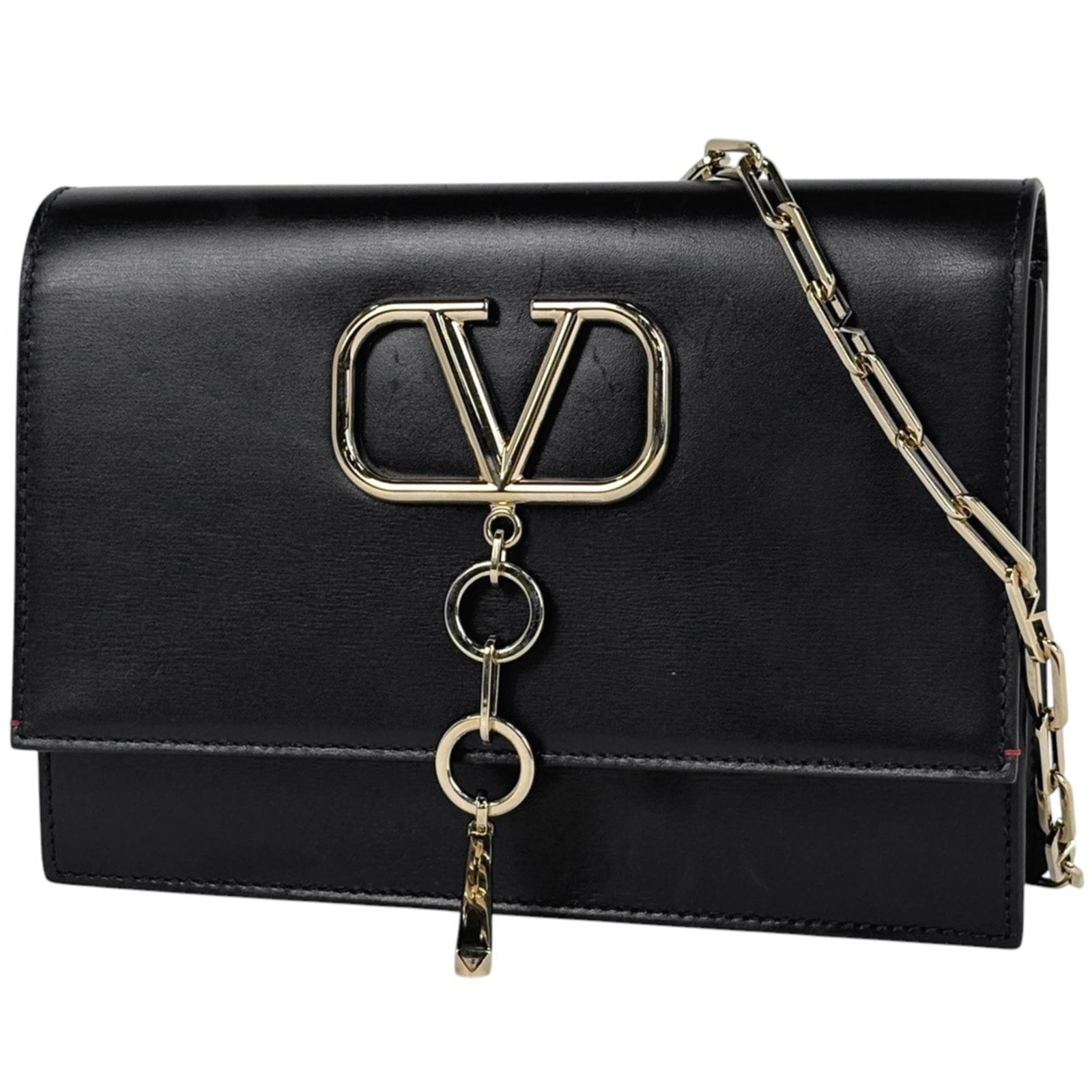 Leather Valentino Shoulder Bag (1 of 7)