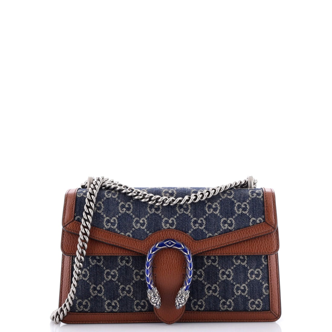 Small Gucci Dionysus Bag GG Denim: Small Gucci Dionysus Bag GG Denim This listing features Small Gucci Dionysus Bag GG Denim. Item specifics are provided below. Item Specifics: Brand: Gucci Exterior Material: Denim Style: Shoulder Bags