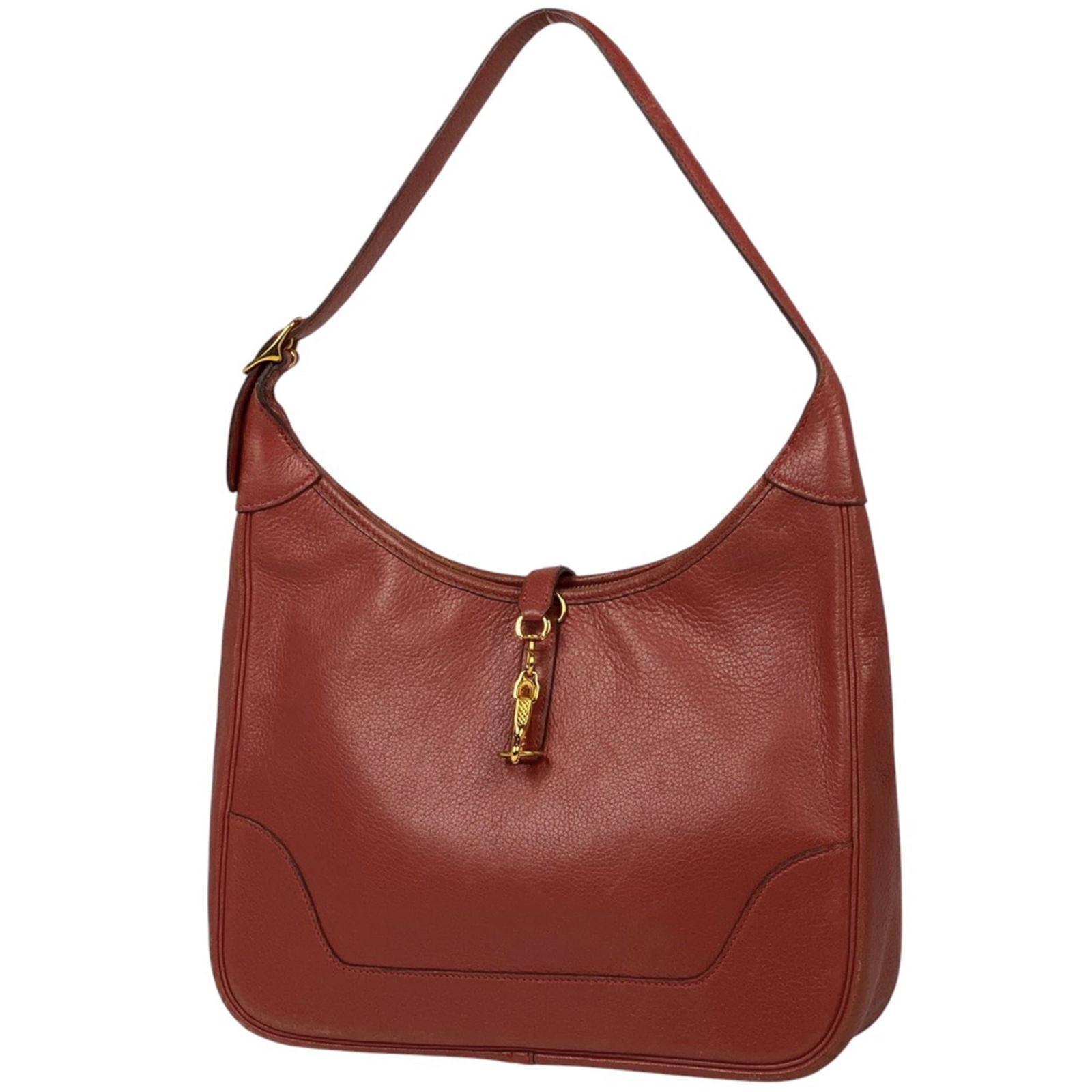 Leather Hermes Shoulder Bag: Leather Hermes Shoulder Bag This listing features Leather Hermes Shoulder Bag. Item specifics are provided below. Item Specifics: Brand: Hermes Type: Shoulder Bag Material: Leather Color: Red Color Ge
