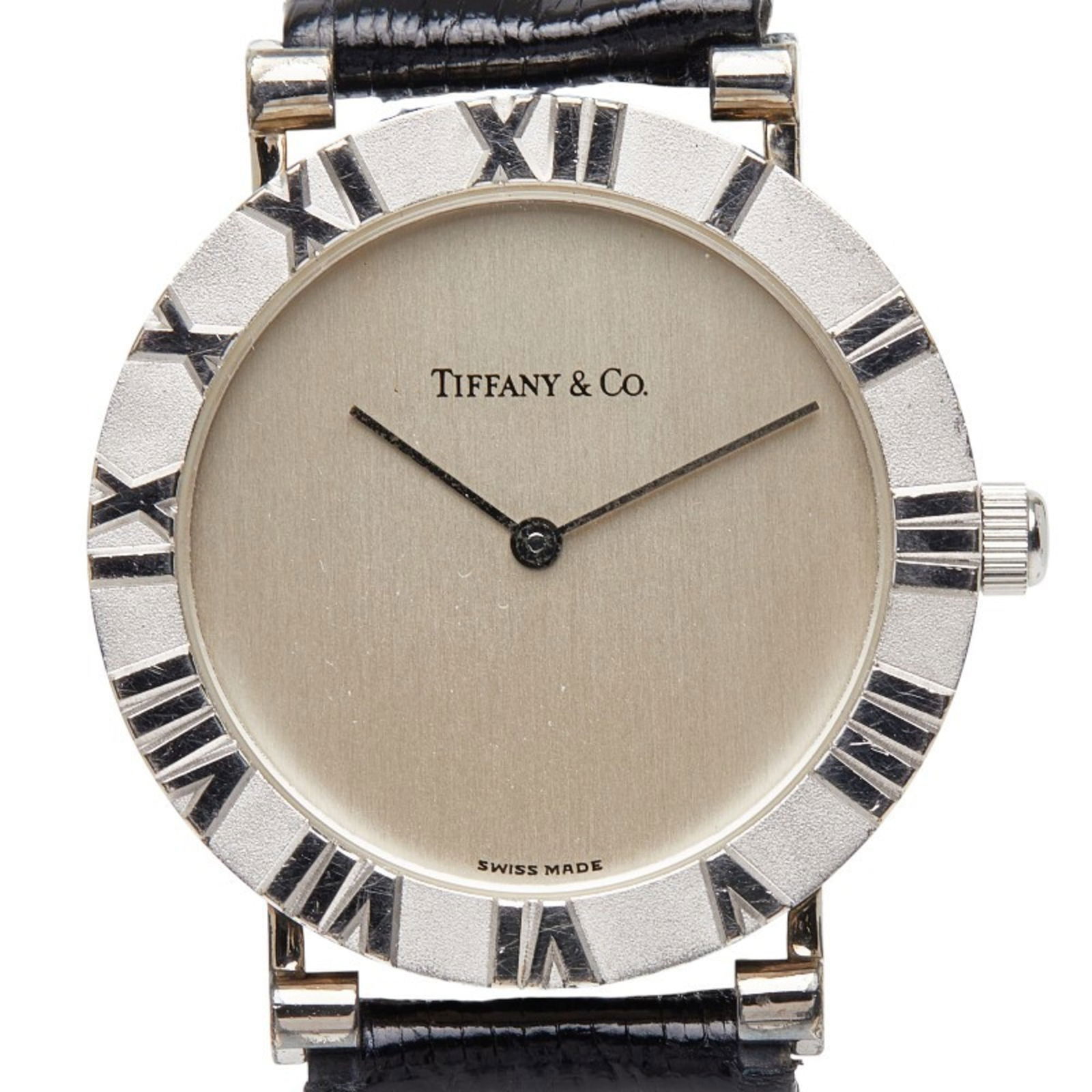 Wristwatch Tiffany: Wristwatch Tiffany This listing features Wristwatch Tiffany. Item specifics are provided below. Item Specifics: Brand: Tiffany Type: Wristwatch Gender: Men Material (Case): Silver Color (Dial): Gray C