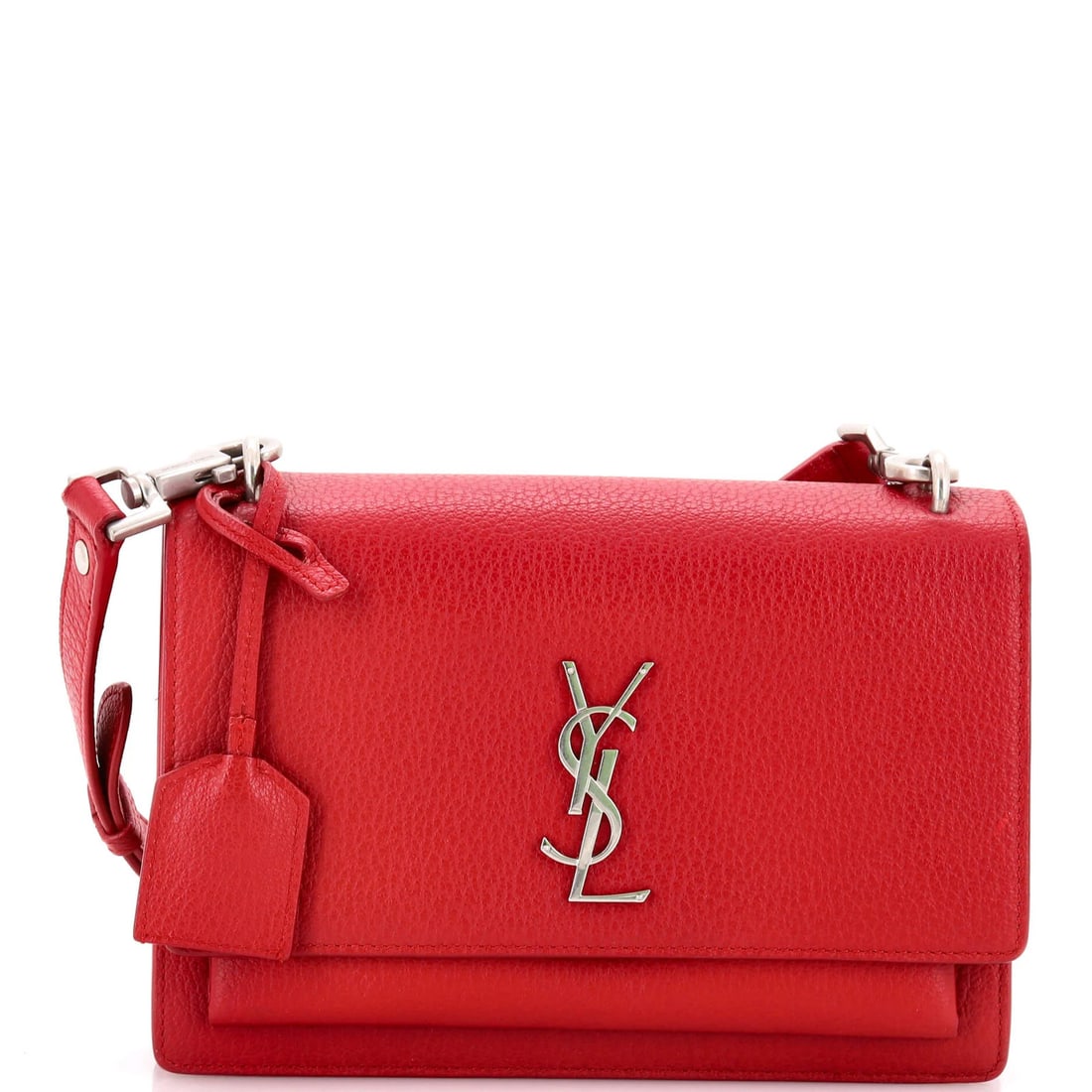 Medium Saint Laurent Sunset Satchel Leather: Medium Saint Laurent Sunset Satchel Leather This listing features Medium Saint Laurent Sunset Satchel Leather. Item specifics are provided below. Item Specifics: Brand: Saint Laurent Exterior Material