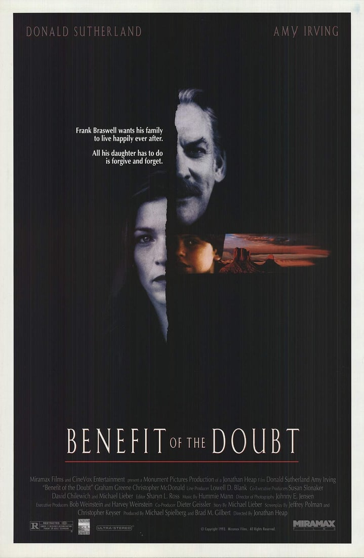 1993 ARTIST UNKNOWN Benefit of the Doubt 41" x 27" Offset Lithograph: 1993 ARTIST UNKNOWN Benefit of the Doubt 41" x 27" Offset Lithograph This listing features 1993 ARTIST UNKNOWN Benefit of the Doubt 41" x 27" Offset Lithograph. Item specifics are provided below. Item