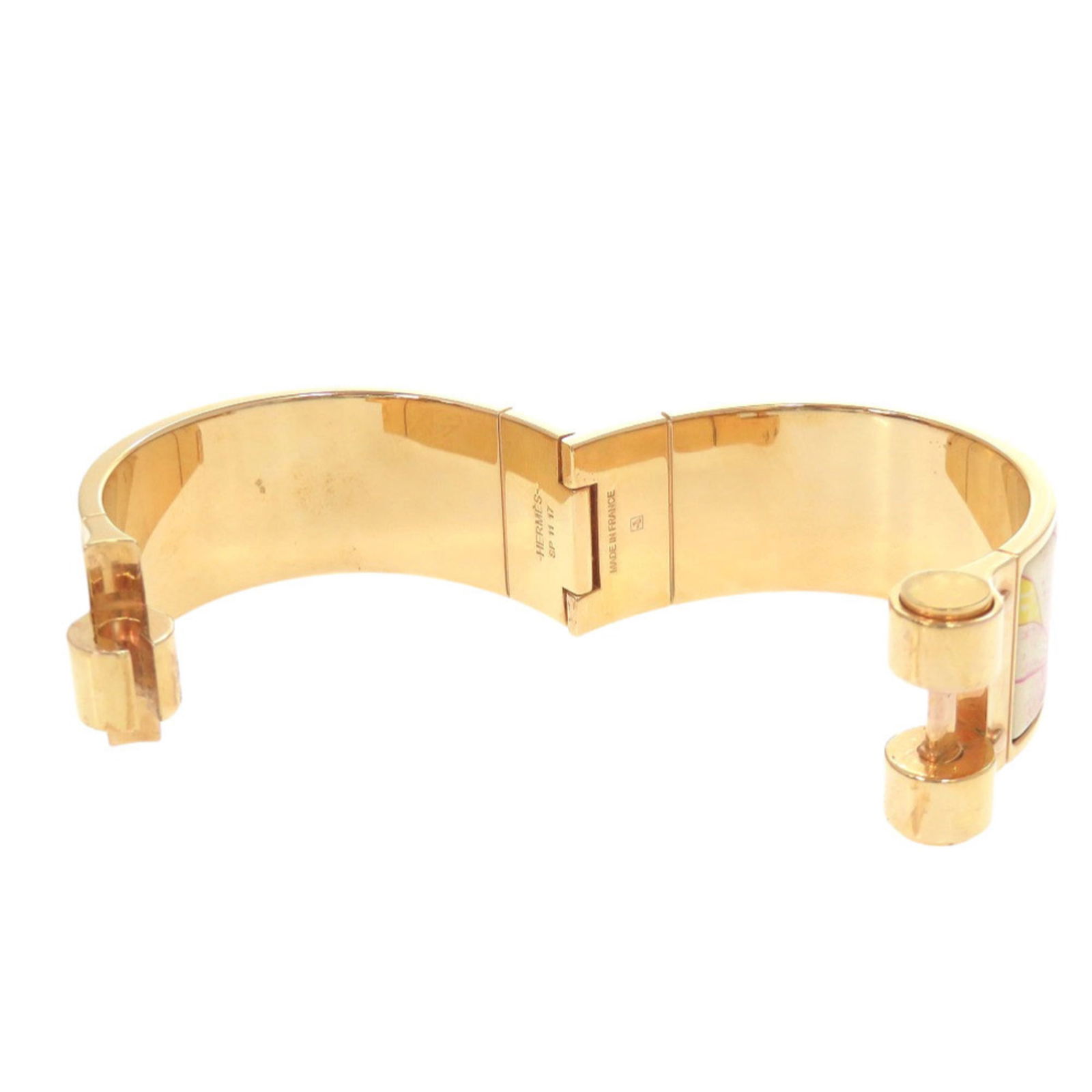 Metal Hermes Bangle - 4