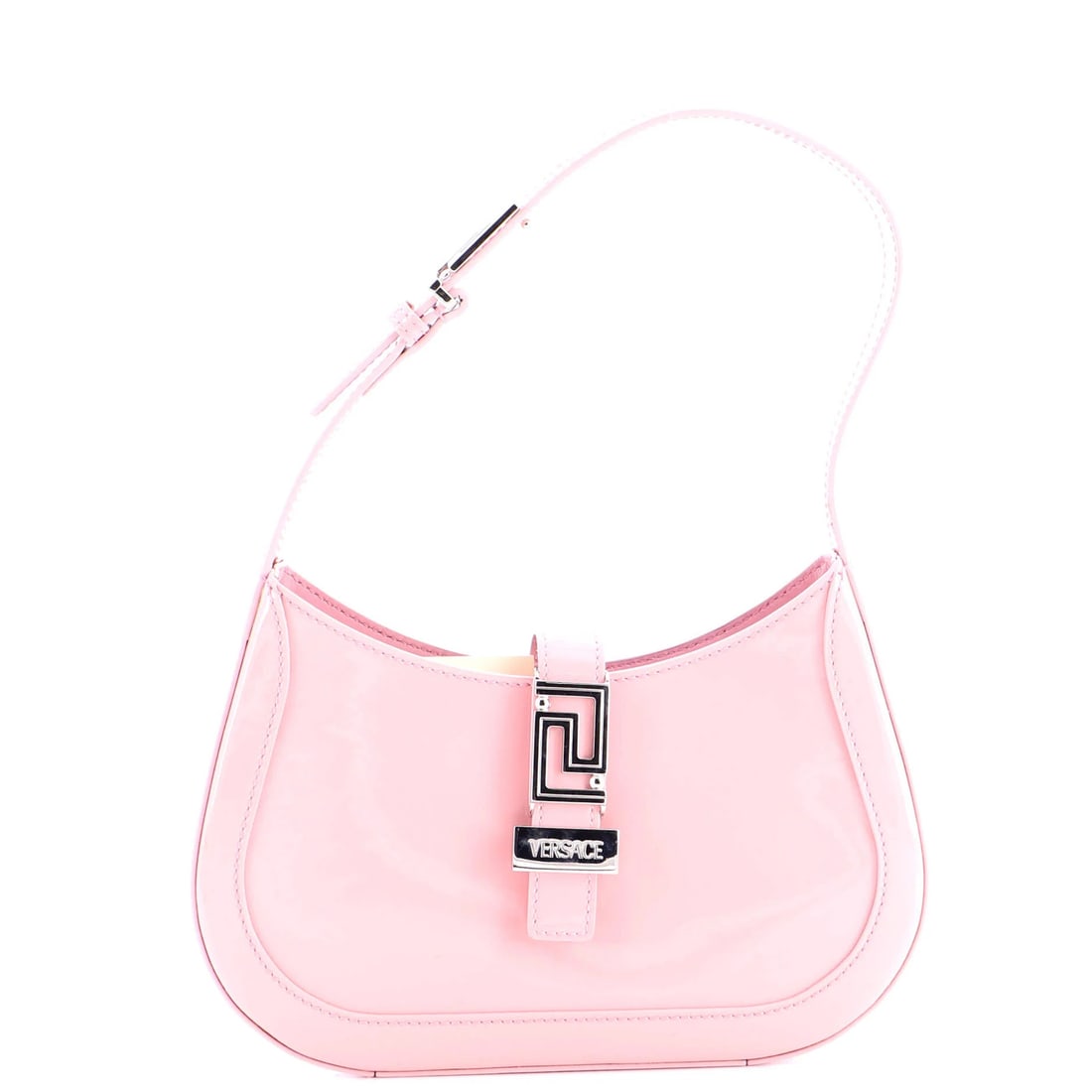 Small Versace Greca Goddess Hobo Bag Leather: Small Versace Greca Goddess Hobo Bag Leather This listing features Small Versace Greca Goddess Hobo Bag Leather. Item specifics are provided below. Item Specifics: Brand: Versace Exterior Material: Le