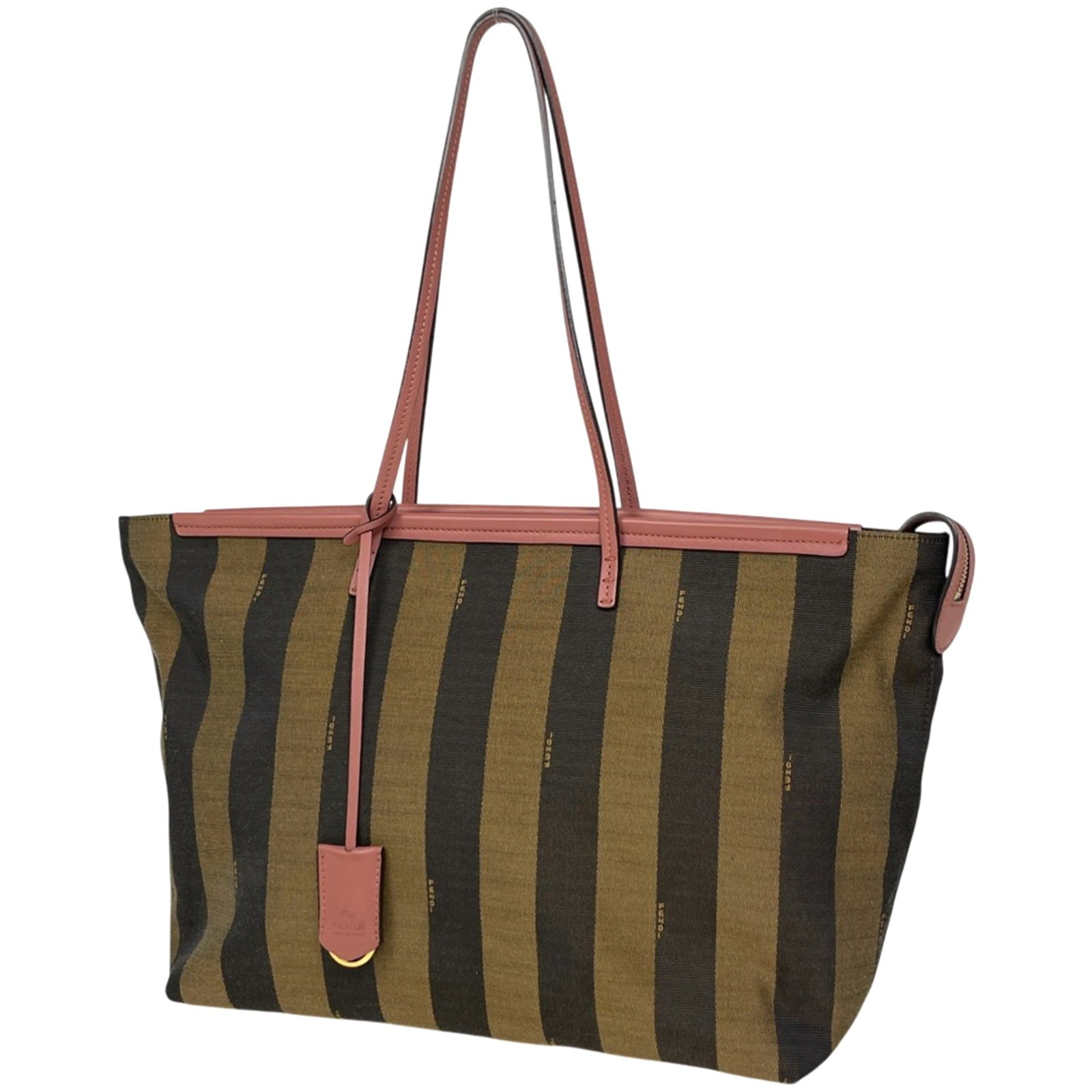 Leather - Fendi Shoulder Bag - Tote Bag Canvas (1 of 6)