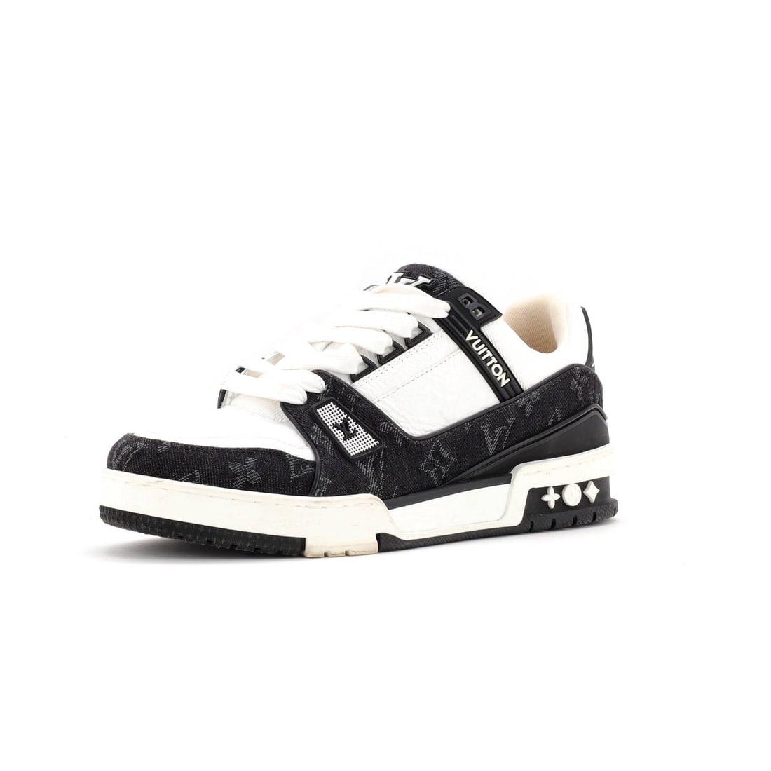 Monogram Louis Vuitton Men's LV Trainer Sneakers Monogram Empreinte Leather and: Monogram Louis Vuitton Men's LV Trainer Sneakers Monogram Empreinte Leather and This listing features Monogram Louis Vuitton Men's LV Trainer Sneakers Monogram Empreinte Leather and. Item specifics ar