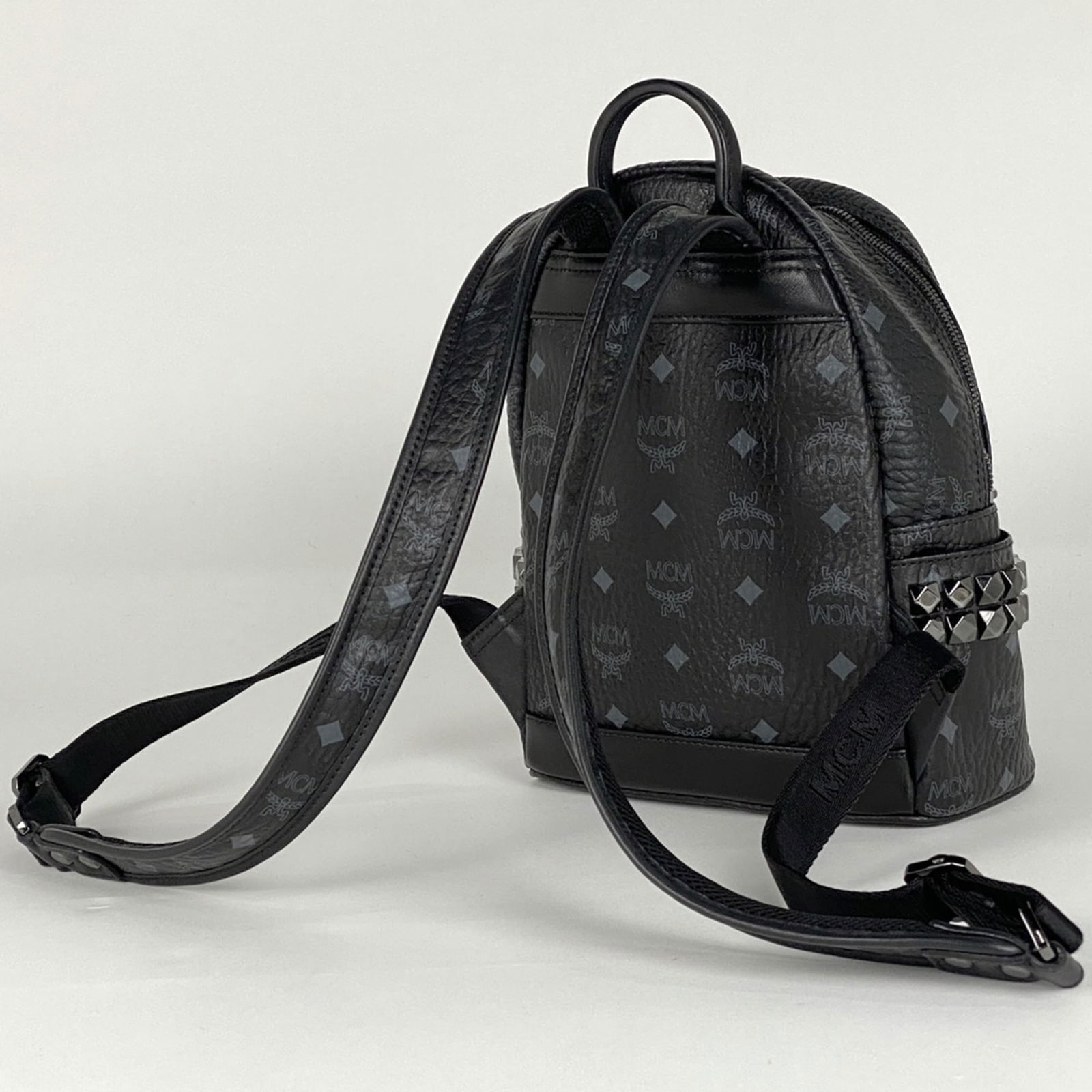 Leather Mcm Backpack - 2