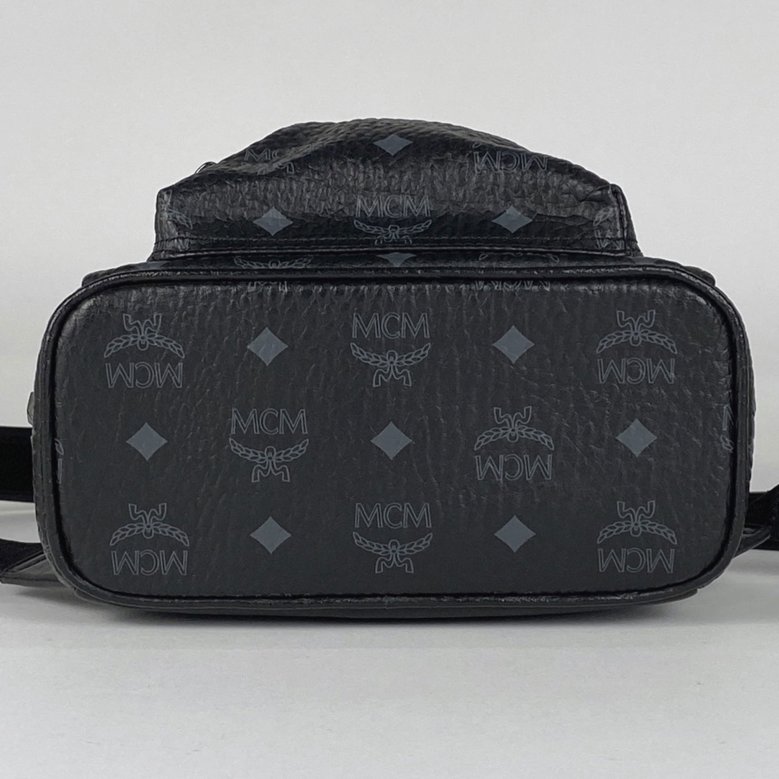 Leather Mcm Backpack - 3