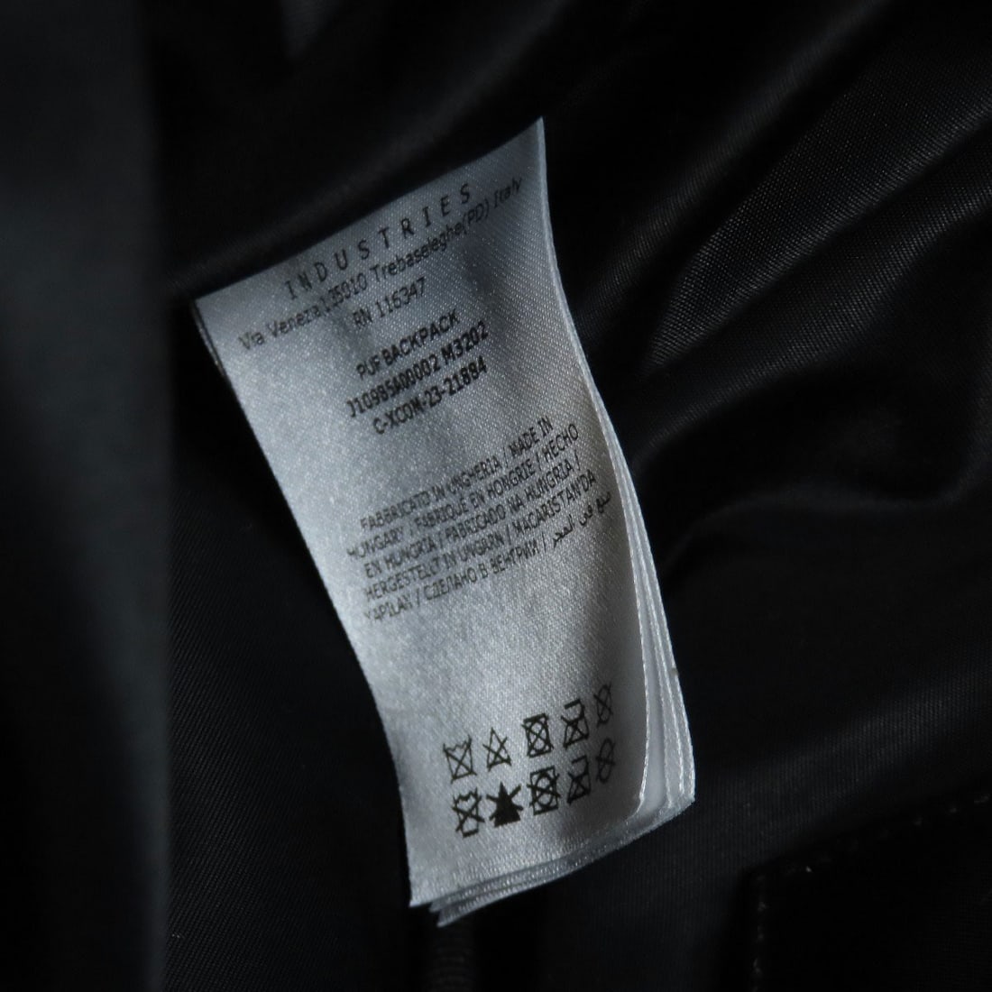 Nylon MONCLER logo Backpack Daypack - 7