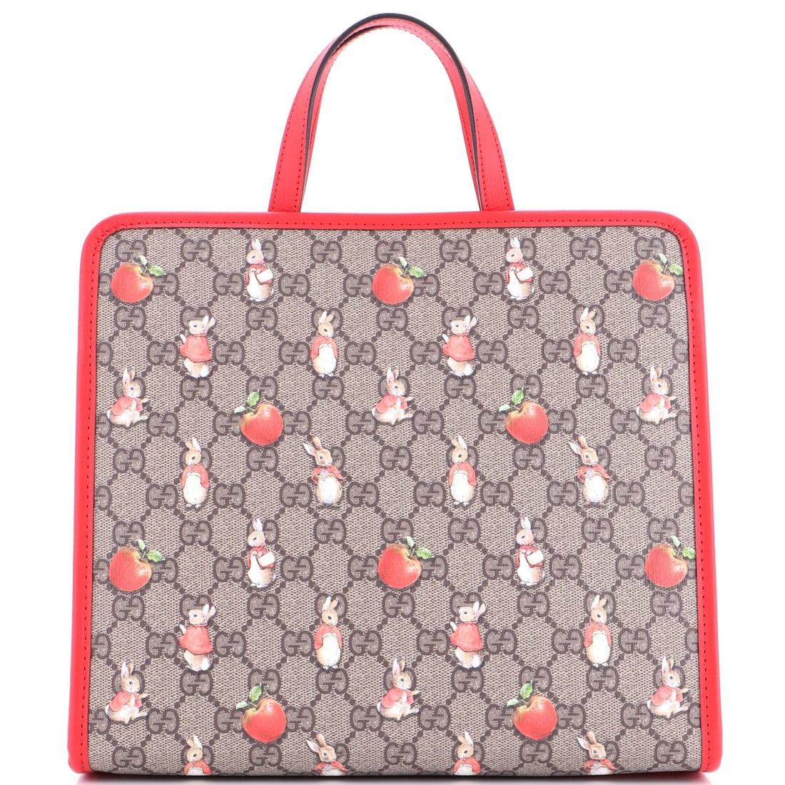 Canvas Gucci x Peter Rabbit Kid's Tote Printed GG Coated: Canvas Gucci x Peter Rabbit Kid's Tote Printed GG Coated This listing features Canvas Gucci x Peter Rabbit Kid's Tote Printed GG Coated. Item specifics are provided below. Item Specifics: Brand: Gucci