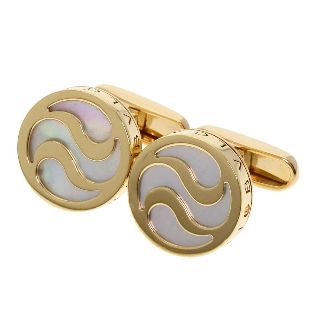 Gold BVLGARI Optical White Shell cuffs K18 Yellow: Gold BVLGARI Optical White Shell cuffs K18 Yellow This listing features Gold BVLGARI Optical White Shell cuffs K18 Yellow. Item specifics are provided below. Item Specifics: Brand: BVLGARI Style: cuff