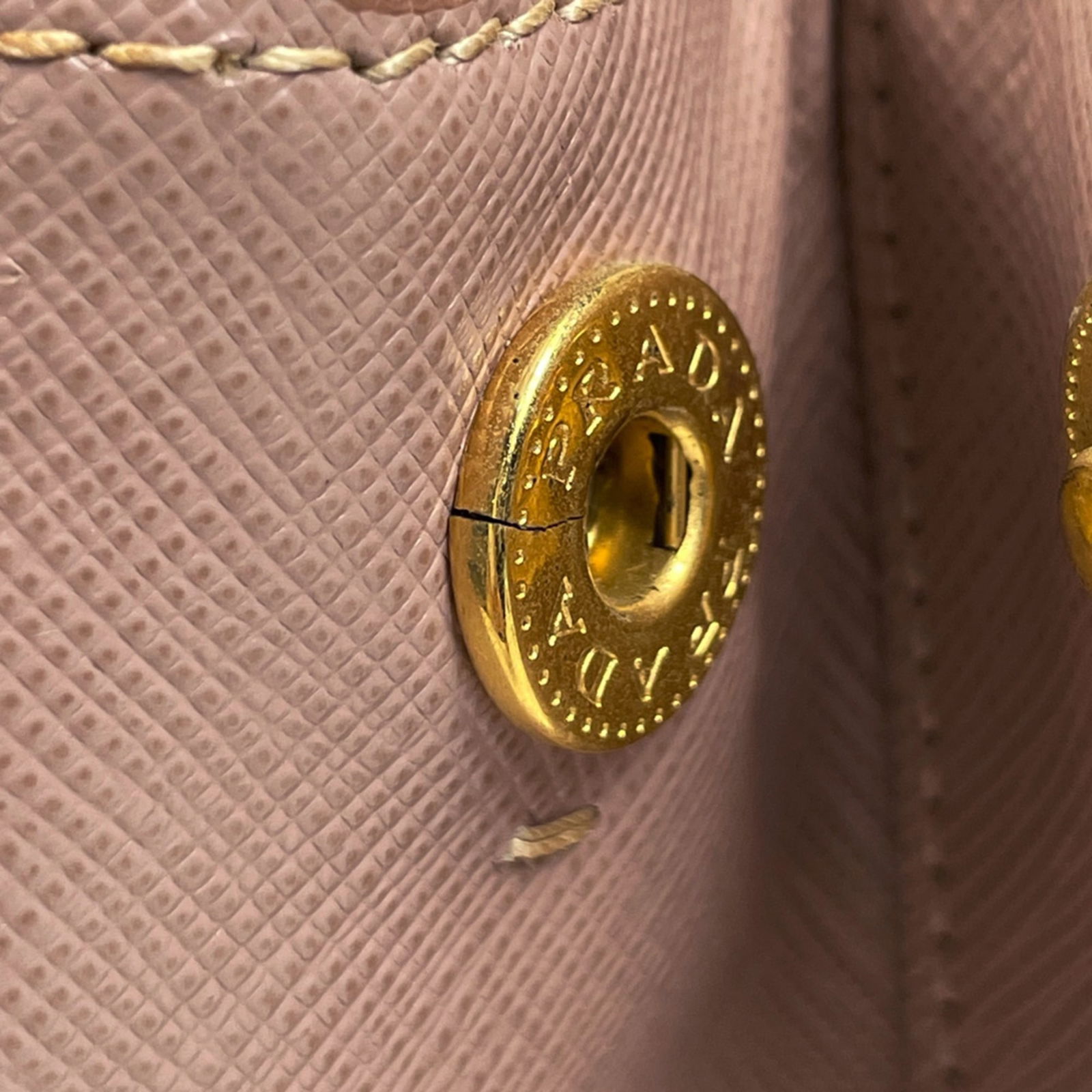 Leather - Prada Handbag Saffiano Triangle - 5