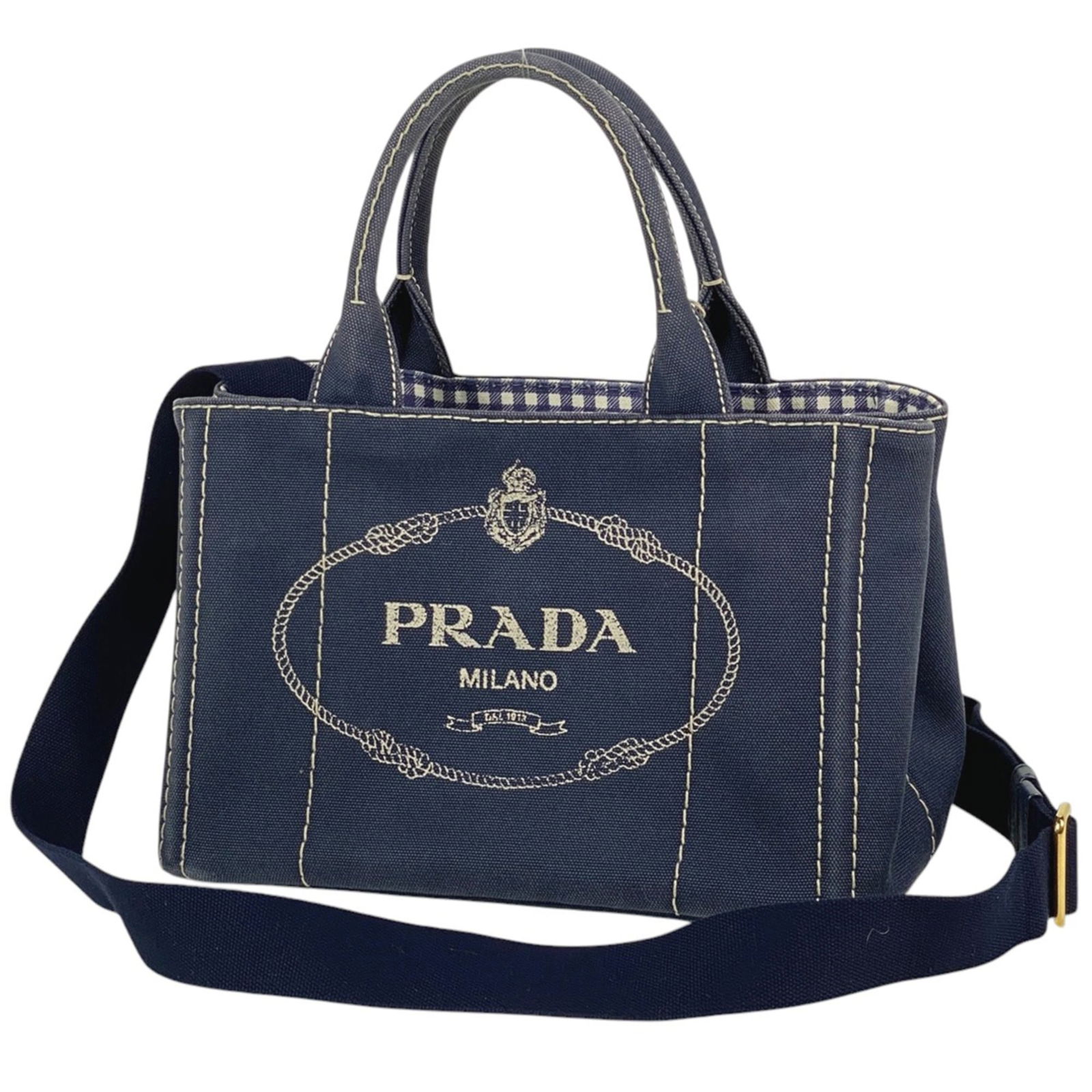 Tote Bag Denim - Prada Shoulder Bag: Tote Bag Denim - Prada Shoulder Bag This listing features Tote Bag Denim - Prada Shoulder Bag. Item specifics are provided below. Item Specifics: Brand: Prada Type: Shoulder Bag, Tote Bag Material: De