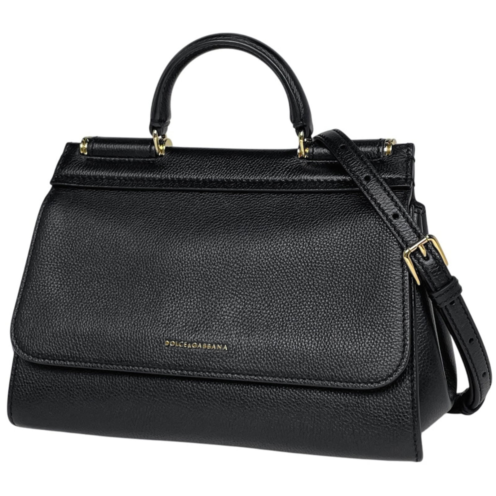 Shoulder Bag Leather - Dolce & Gabbana Handbag (1 of 6)