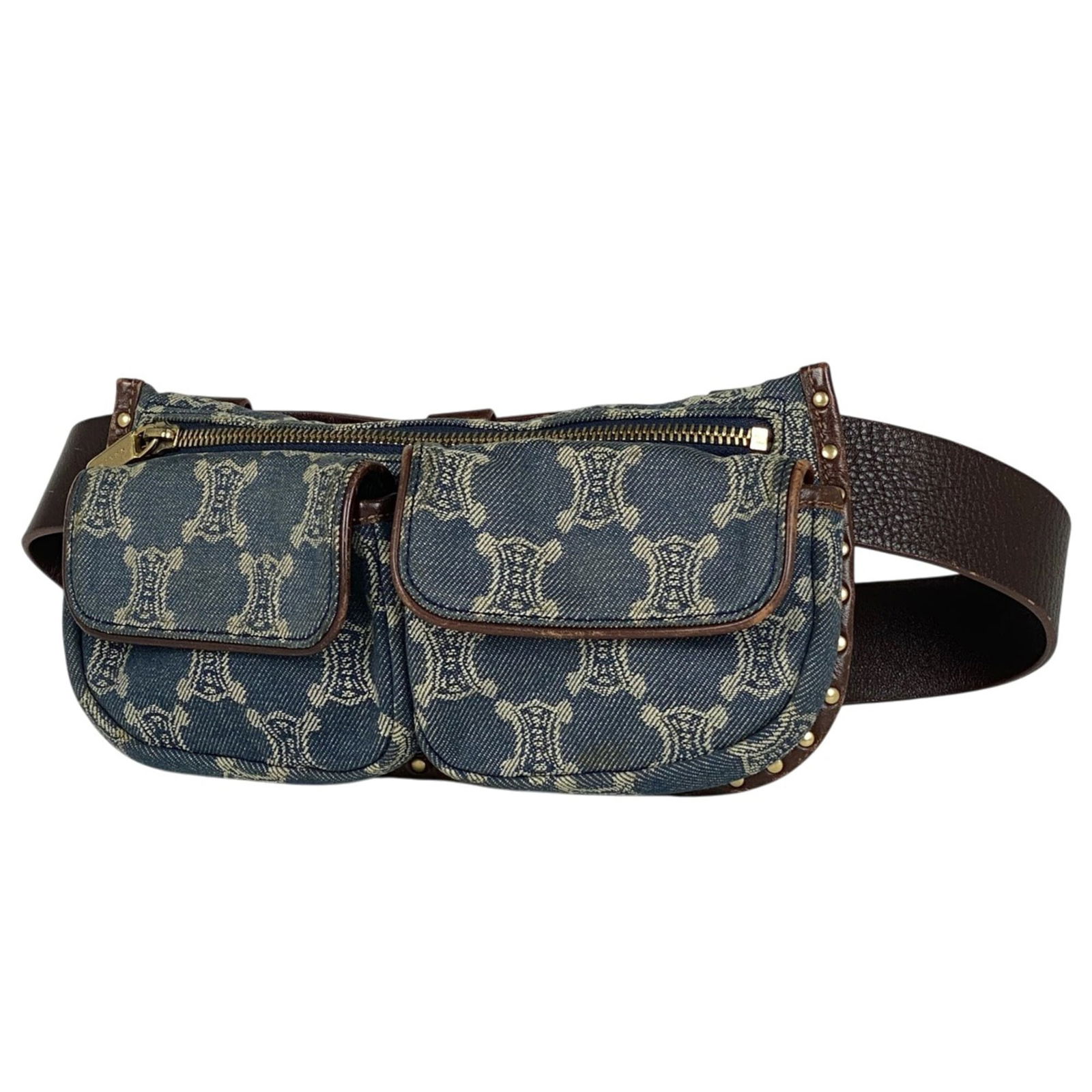 Leather - Celine Fanny Pack Denim: Leather - Celine Fanny Pack Denim This listing features Leather - Celine Fanny Pack Denim. Item specifics are provided below. Item Specifics: Brand: Celine Type: Fanny Pack Material: Denim , Leather C