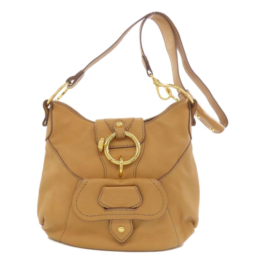 Leather TODS logo Shoulder Bag: Leather TODS logo Shoulder Bag This listing features Leather TODS logo Shoulder Bag. Item specifics are provided below. Item Specifics: Brand: TODS Style: Shoulder Bag Exterior Material: Leather Exter