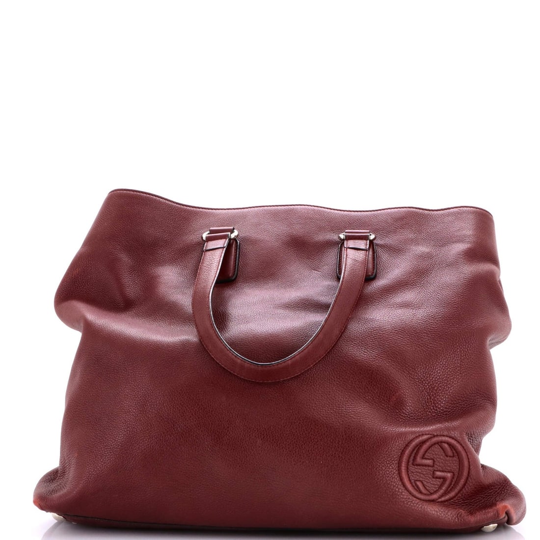 Large Gucci Soho Open Tote Leather: Large Gucci Soho Open Tote Leather This listing features Large Gucci Soho Open Tote Leather. Item specifics are provided below. Item Specifics: Brand: Gucci Exterior Material: Leather Style: Totes Ext
