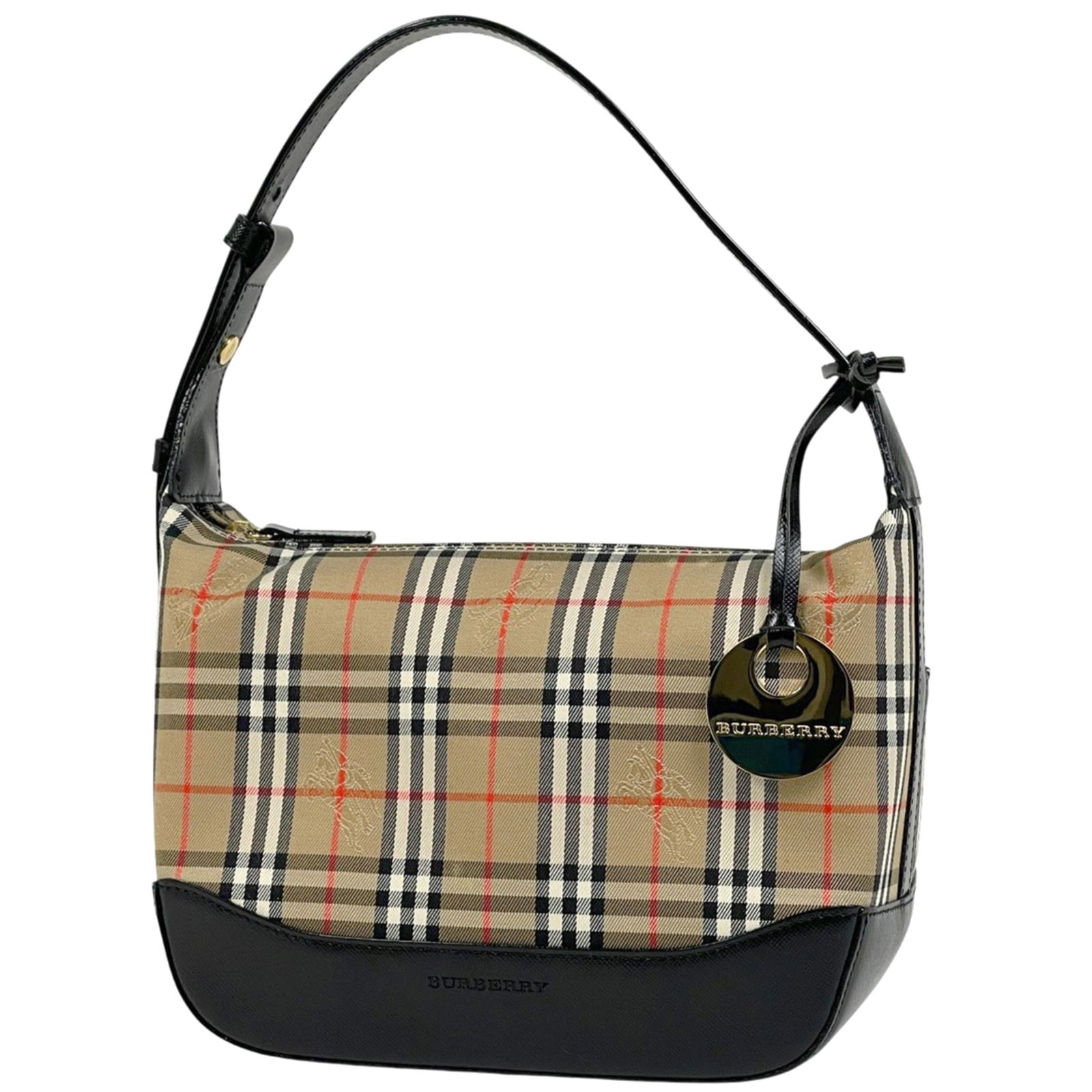 Leather - Burberry Handbag Canvas: Leather - Burberry Handbag Canvas This listing features Leather - Burberry Handbag Canvas. Item specifics are provided below. Item Specifics: Brand: Burberry Type: Handbag Material: Canvas , Leather C