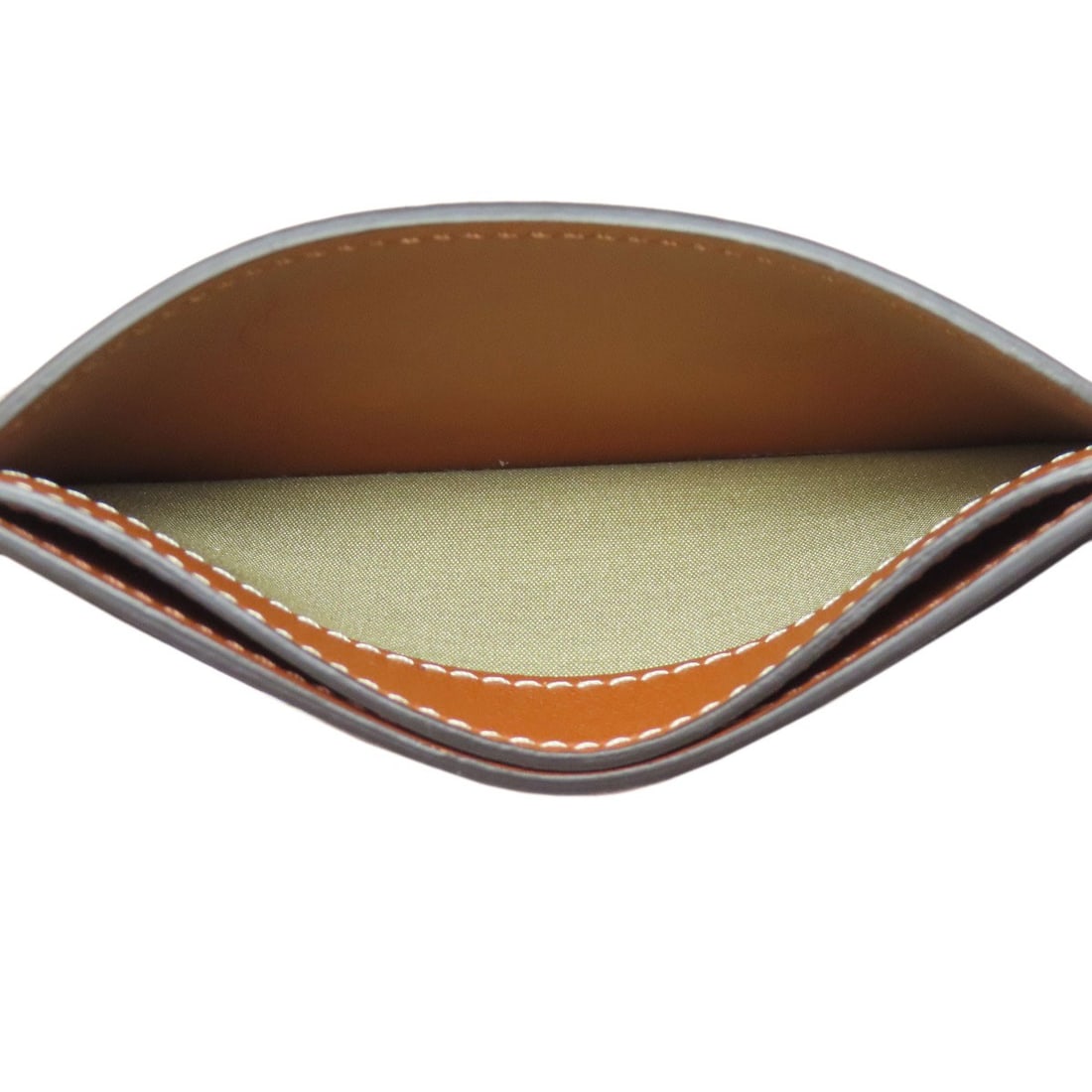 Leather CELINE Triomphe Card Case - 5