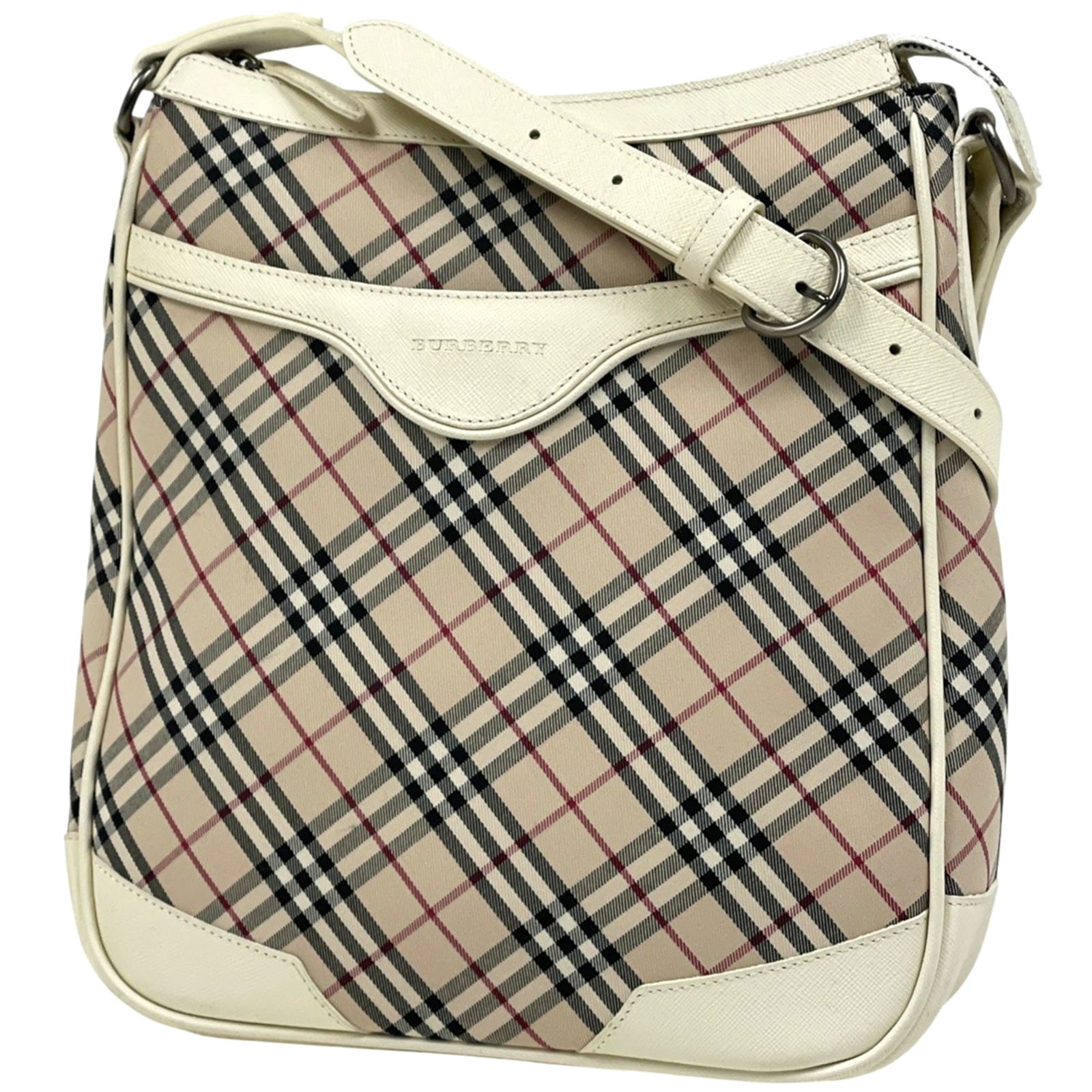 Leather - Burberry Shoulder Bag Canvas: Leather - Burberry Shoulder Bag Canvas This listing features Leather - Burberry Shoulder Bag Canvas. Item specifics are provided below. Item Specifics: Brand: Burberry Type: Shoulder Bag Material: Can