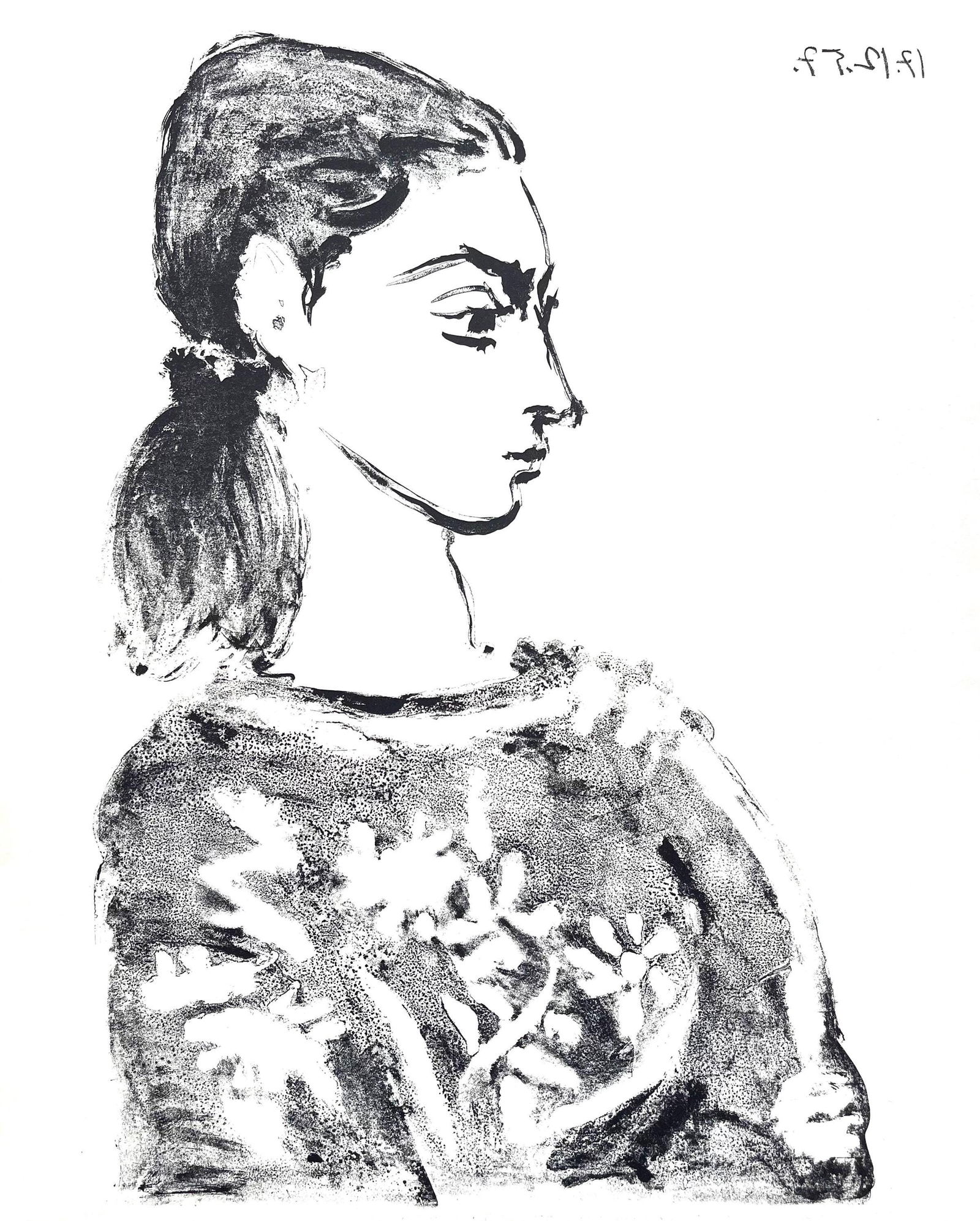 Lithograph - Pablo Picasso - Composition - Picasso Lithographs Since 1945 - Cincinnati Art Museum: Lithograph - Pablo Picasso - Composition - Picasso Lithographs Since 1945 - Cincinnati Art Museum This listing features Lithograph - Pablo Picasso - Composition - Picasso Lithographs Since 1945 - Cinc