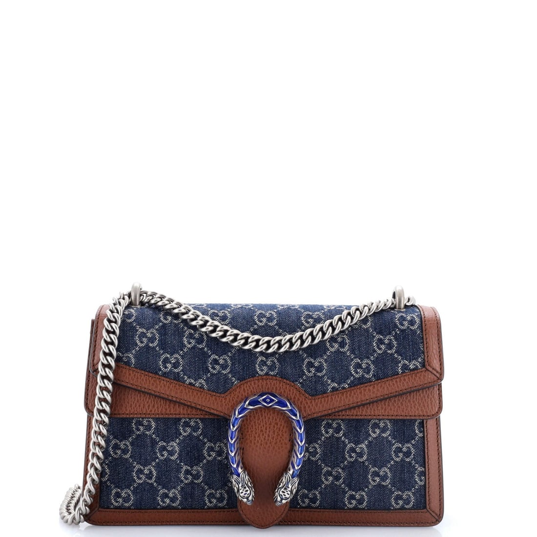 Small Gucci Dionysus Bag GG Denim: Small Gucci Dionysus Bag GG Denim This listing features Small Gucci Dionysus Bag GG Denim. Item specifics are provided below. Item Specifics: Brand: Gucci Exterior Material: Denim Style: Shoulder Bags