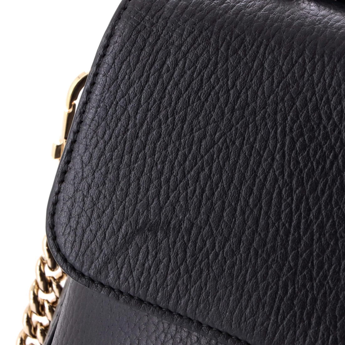 Medium Gucci Interlocking Top Handle Bag Leather - 6