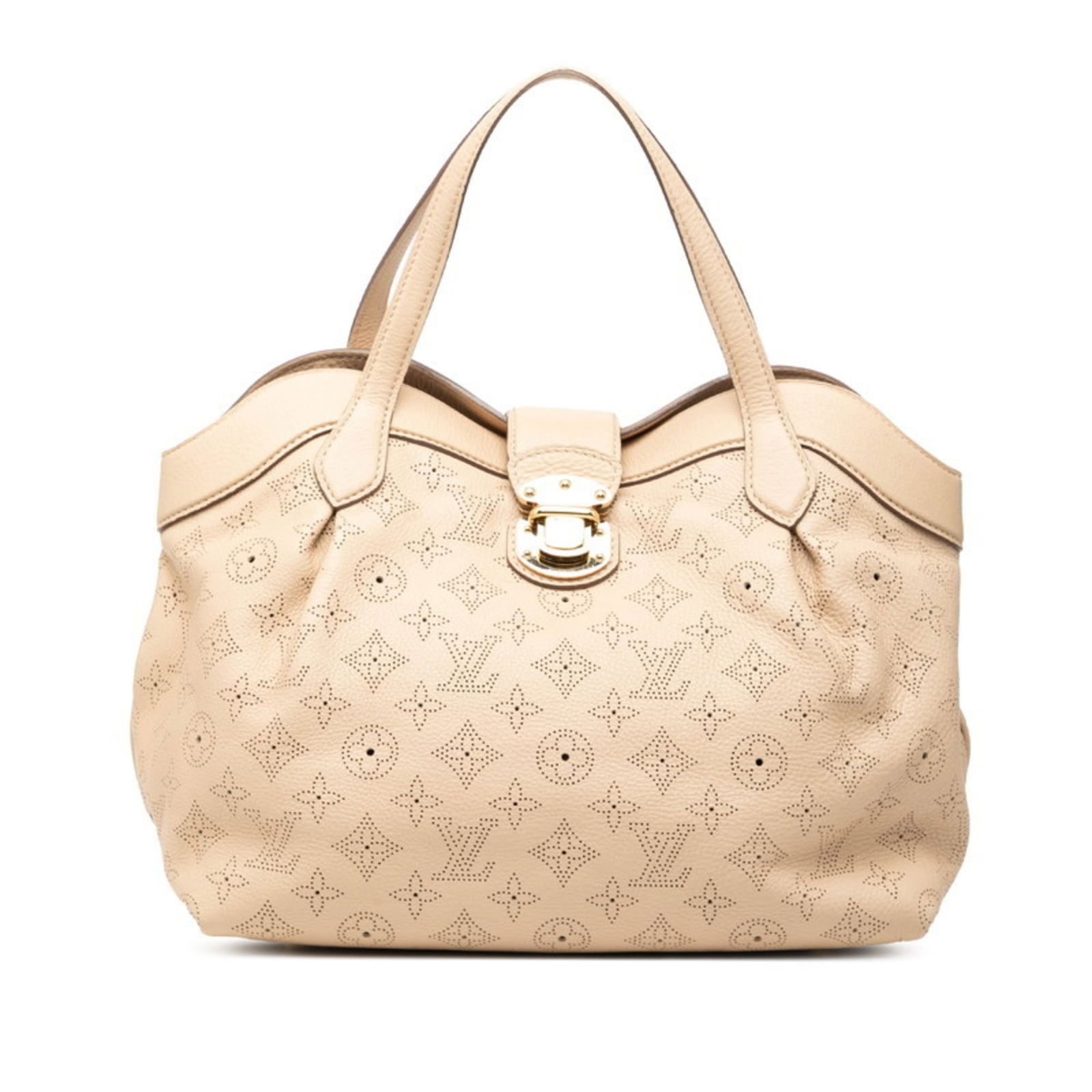 Leather Louis Vuitton Handbag: Leather Louis Vuitton Handbag This listing features Leather Louis Vuitton Handbag. Item specifics are provided below. Item Specifics: Brand: Louis Vuitton Type: Handbag Material: Leather Color: Beige,