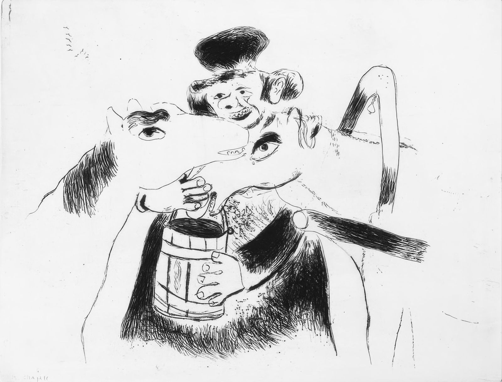 19231927 - Marc Chagall - The Appearance of the Policemen - from Dead Souls - Etching: 19231927 - Marc Chagall - The Appearance of the Policemen - from Dead Souls - Etching This listing features 19231927 - Marc Chagall - The Appearance of the Policemen - from Dead Souls - Etching. Item