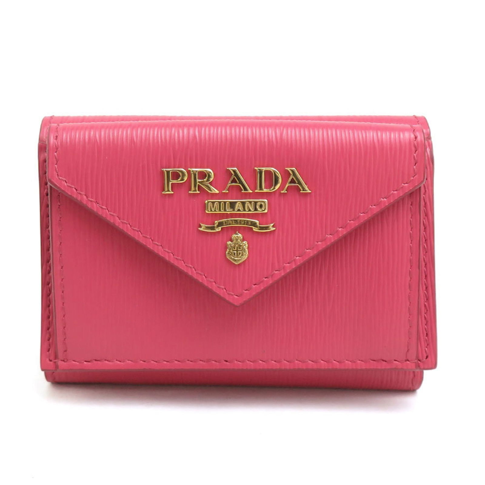 Leather Prada Wallet (Tri-Fold): Leather Prada Wallet (Tri-Fold) This listing features Leather Prada Wallet (Tri-Fold). Item specifics are provided below. Item Specifics: Brand: Prada Type: Wallet (Tri-Fold) Gender: Women Material: L