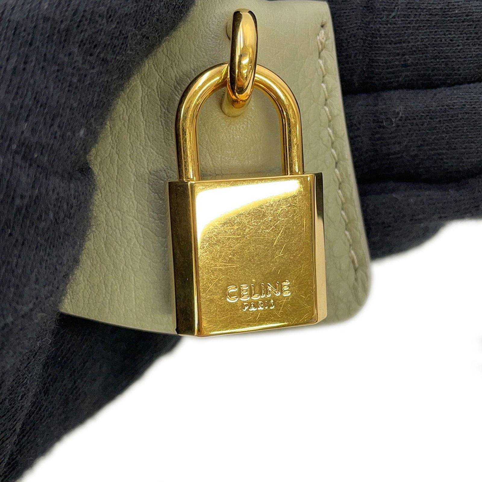 Leather Celine Handbag - 14