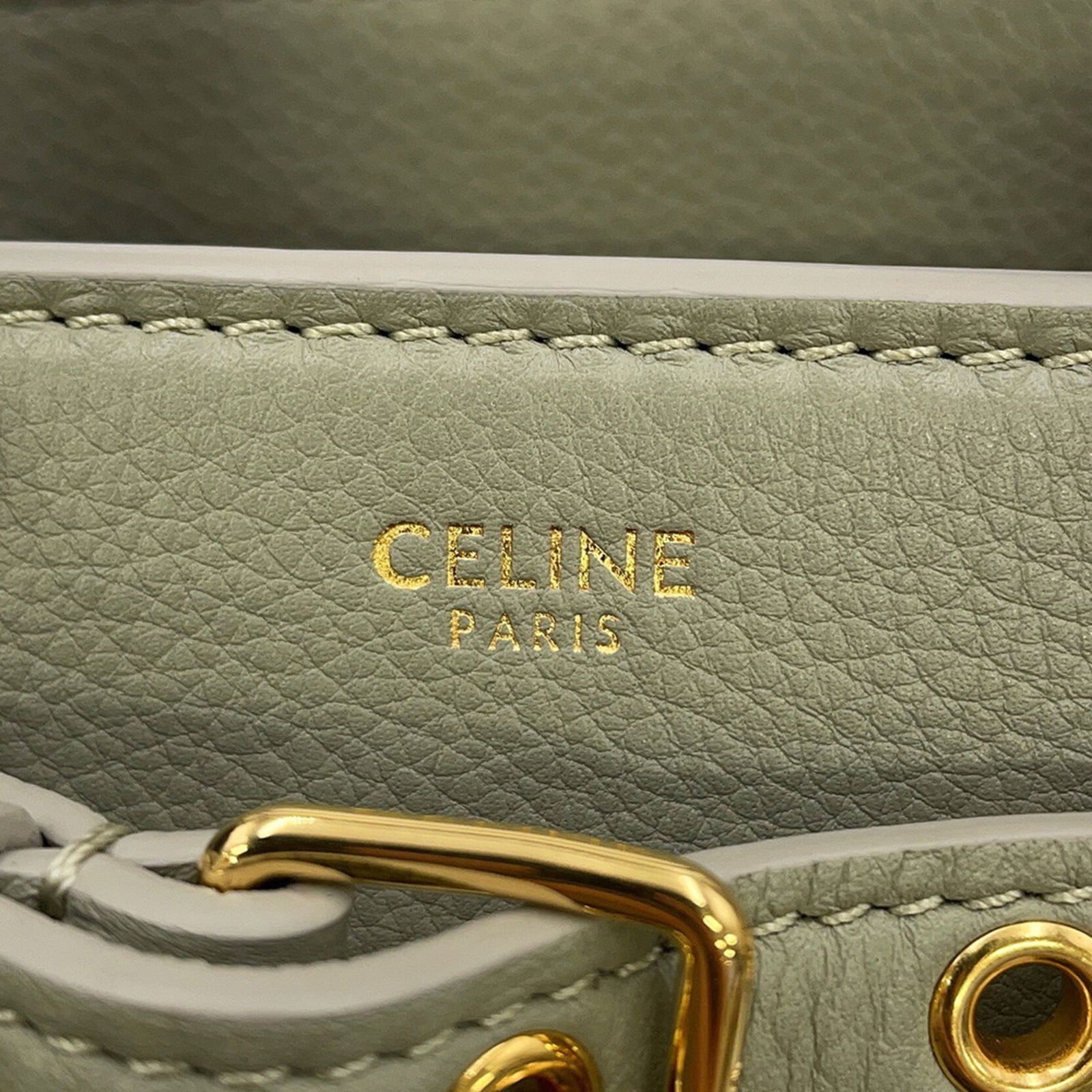 Leather Celine Handbag - 15