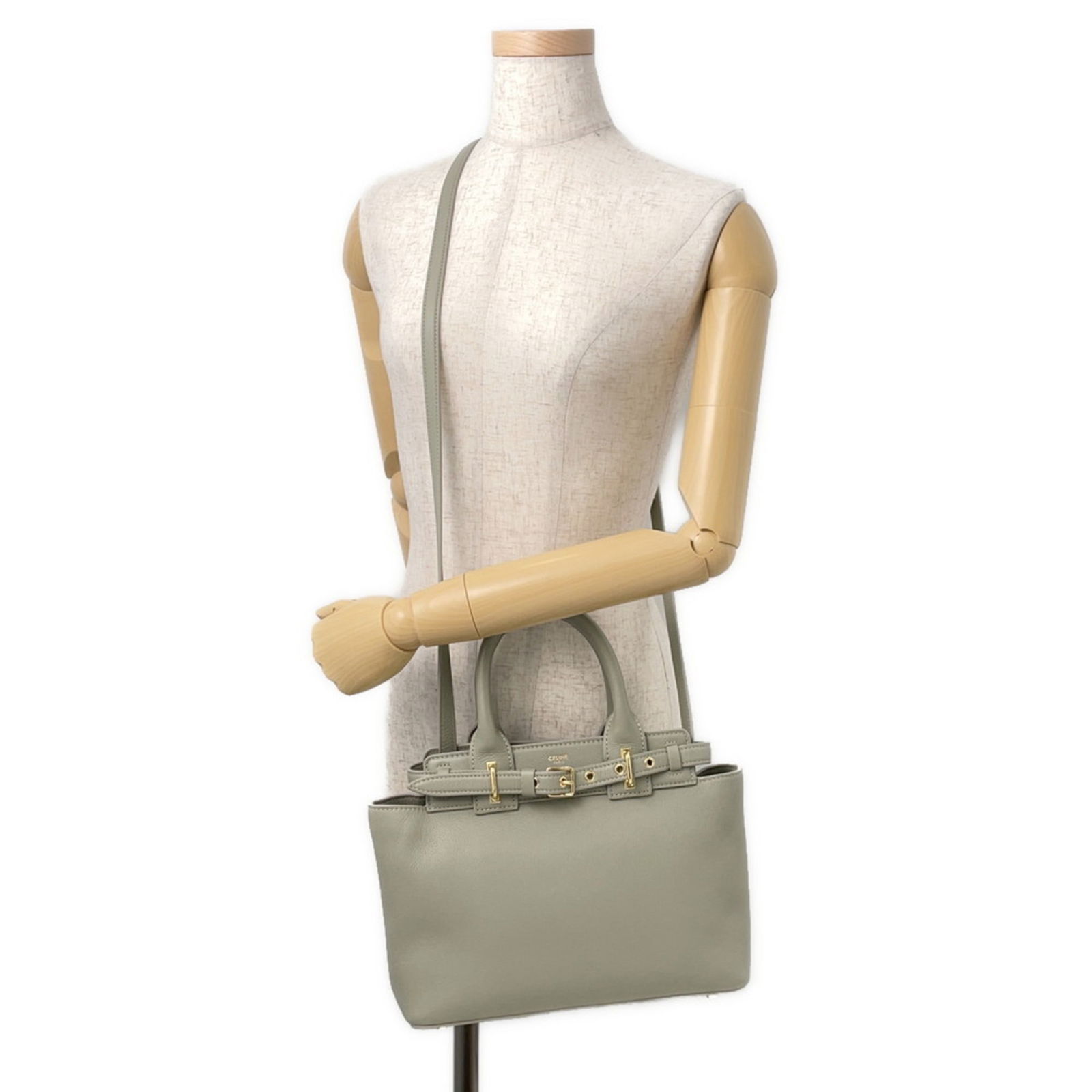 Leather Celine Handbag - 5