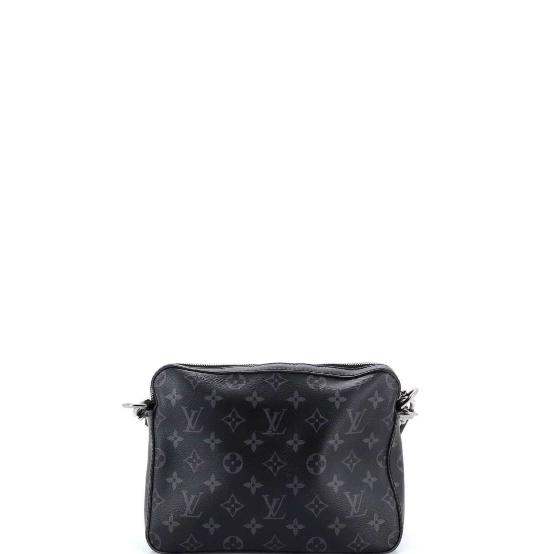Canvas Louis Vuitton Trio Messenger Bag Reverse Monogram Eclipse - 3