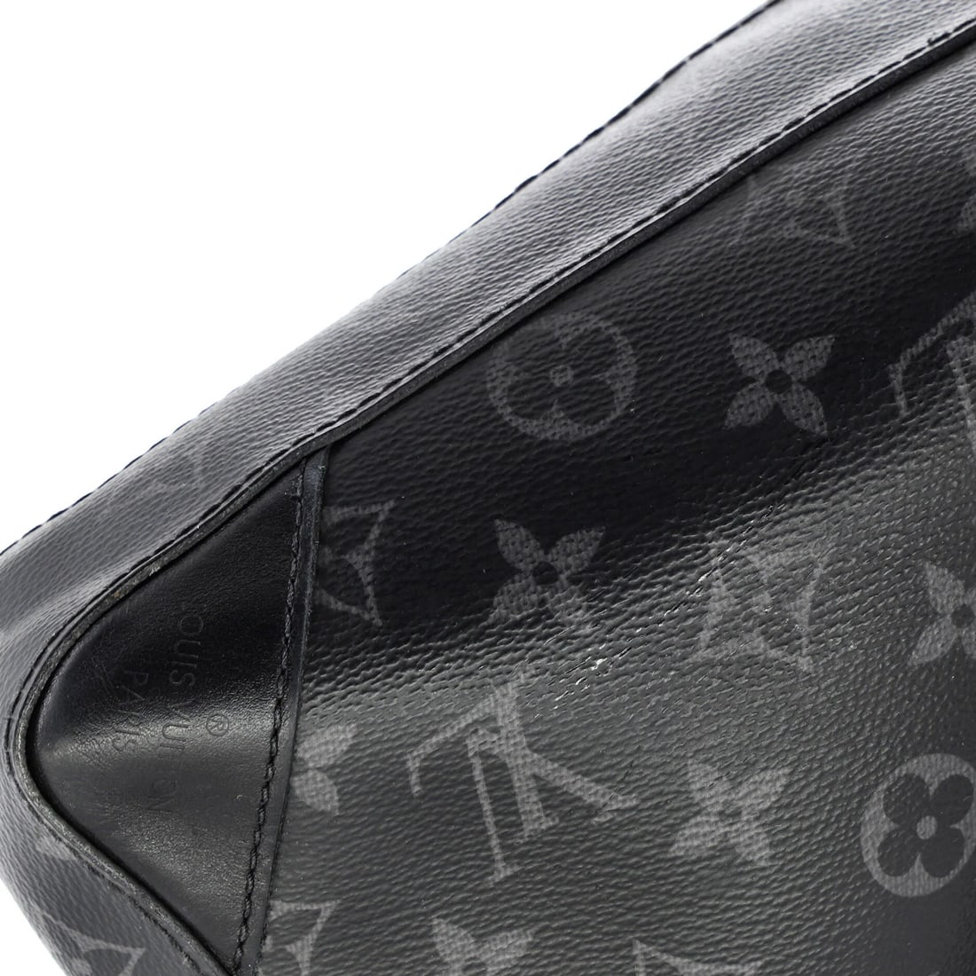 Canvas Louis Vuitton Trio Messenger Bag Reverse Monogram Eclipse - 8