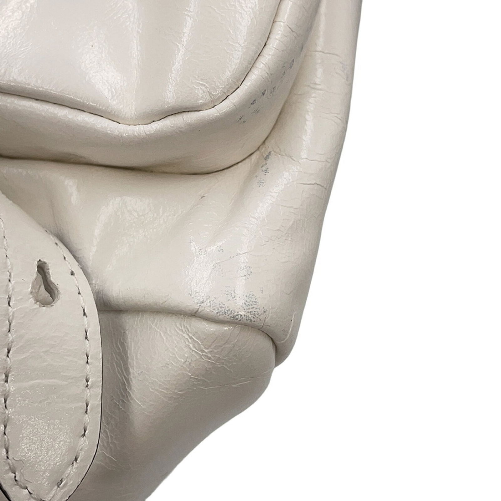 Leather Prada Handbag - 7