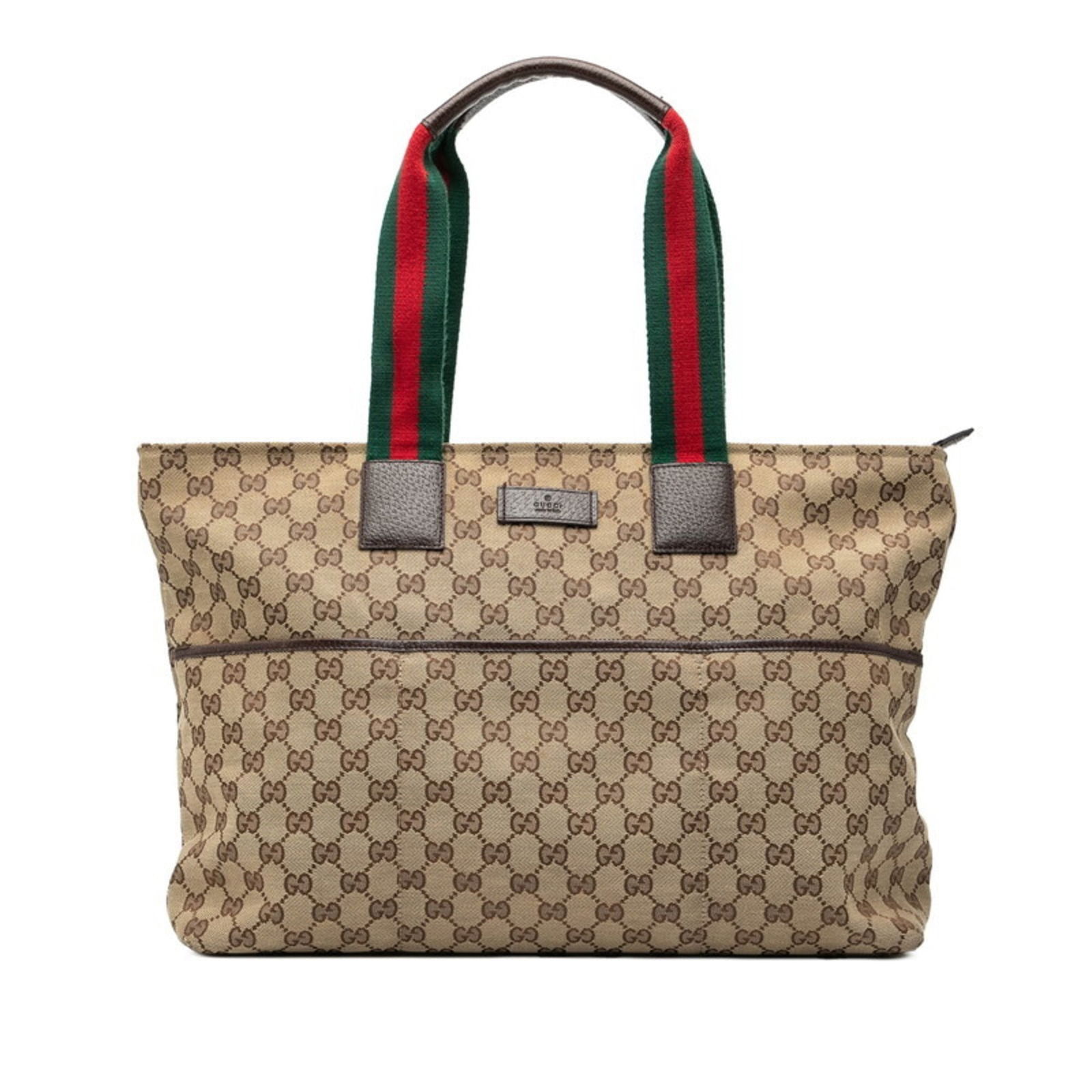 Leather - Gucci Tote Bag Canvas: Leather - Gucci Tote Bag Canvas This listing features Leather - Gucci Tote Bag Canvas. Item specifics are provided below. Item Specifics: Brand: Gucci Type: Tote Bag Material: Canvas , Leather Color: