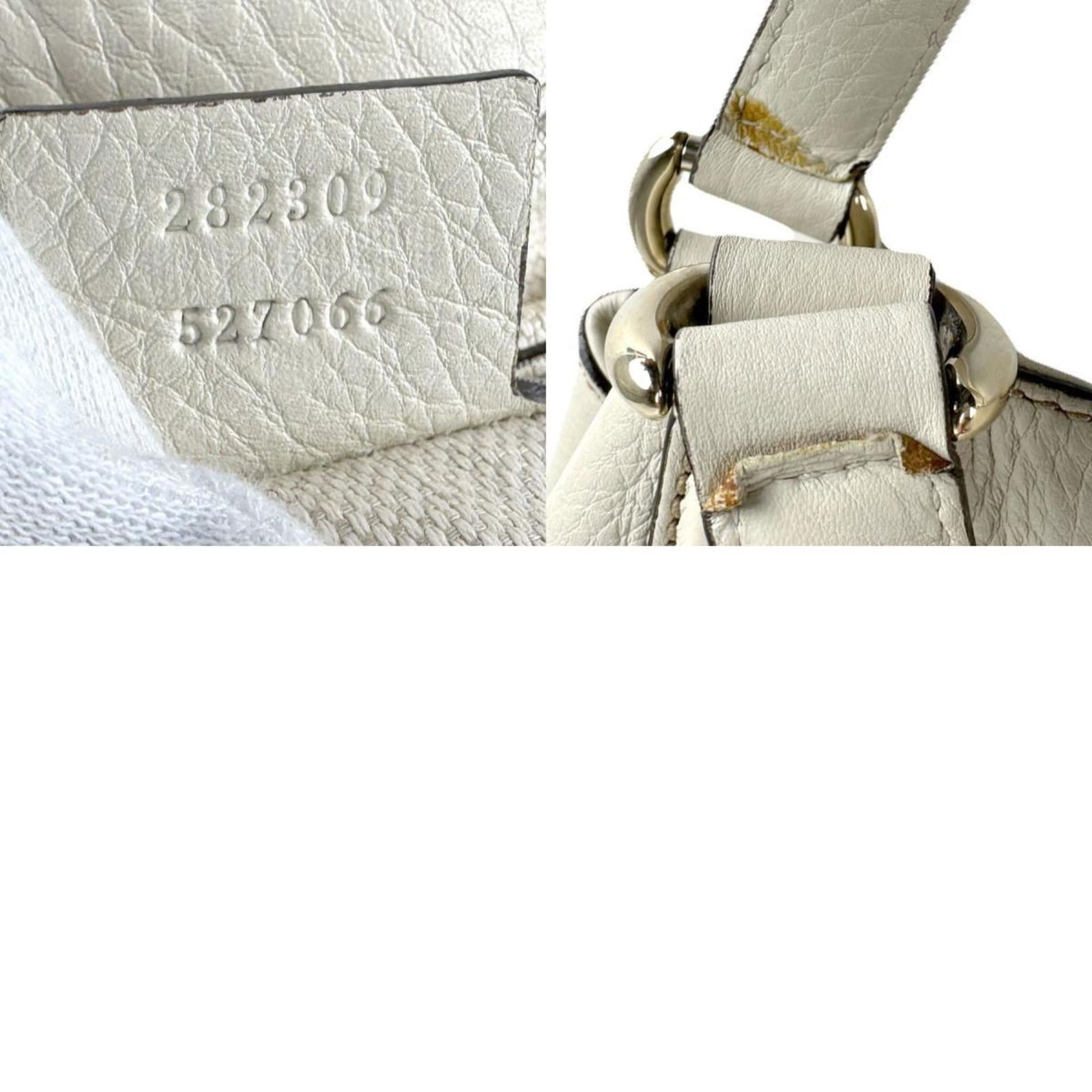 Leather Gucci Handbag - 5