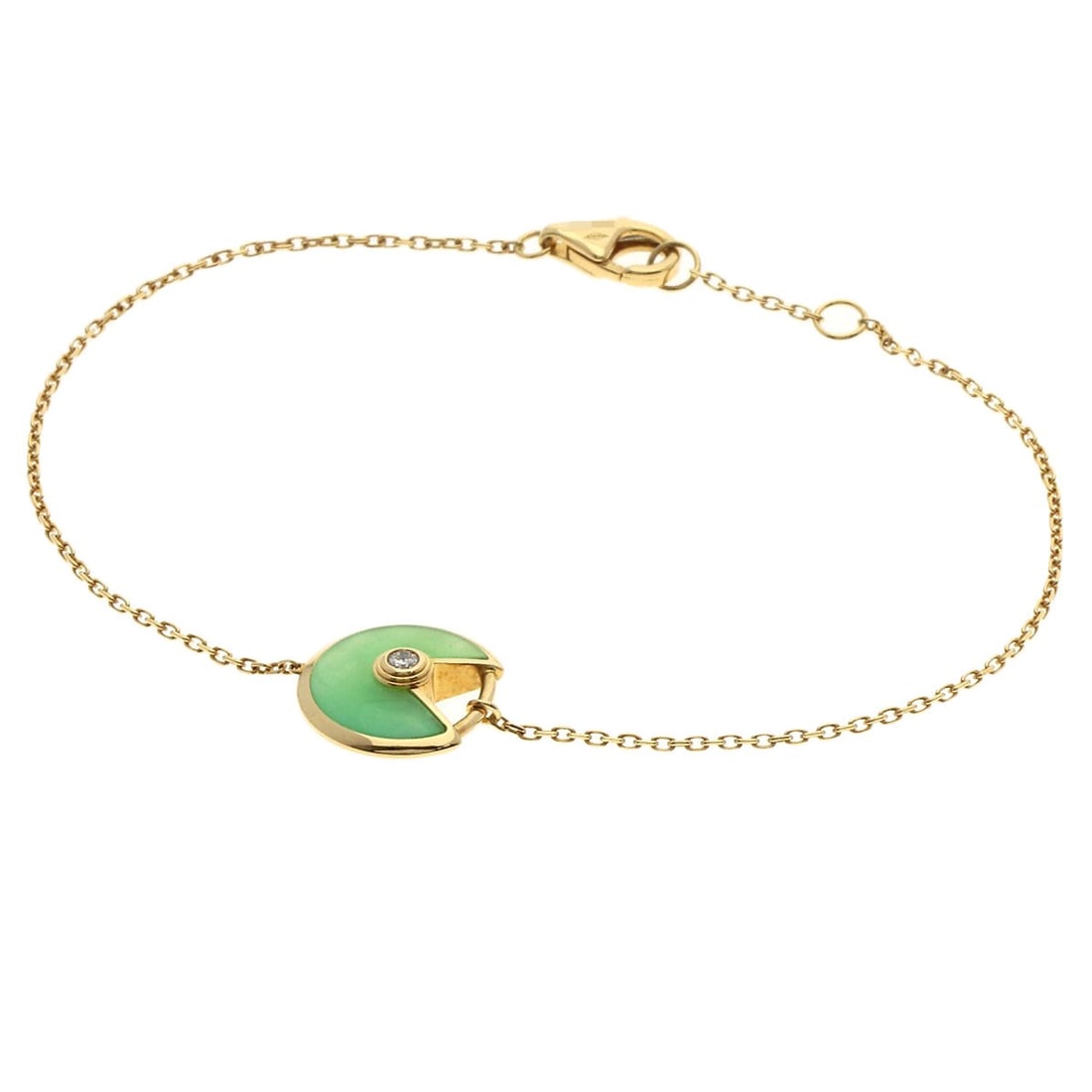 Gold CARTIER Amulet XS Chrysoprase Bracelet K18 Yellow: Gold CARTIER Amulet XS Chrysoprase Bracelet K18 Yellow This listing features Gold CARTIER Amulet XS Chrysoprase Bracelet K18 Yellow. Item specifics are provided below. Item Specifics: Brand: CARTIER S