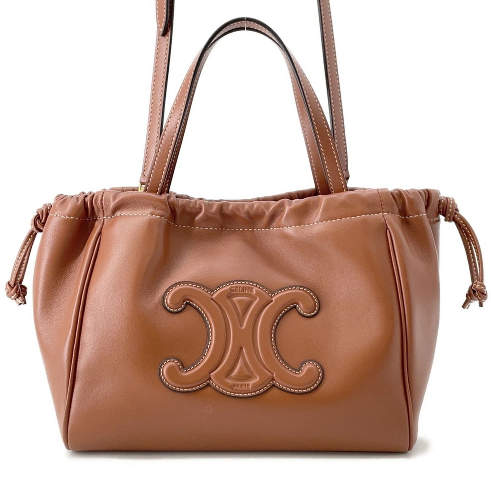 Leather Celine Handbag: Leather Celine Handbag This listing features Leather Celine Handbag. Item specifics are provided below. Item Specifics: Brand: Celine Type: Handbag Material: Leather Hardware Color: Gold Gender: Women