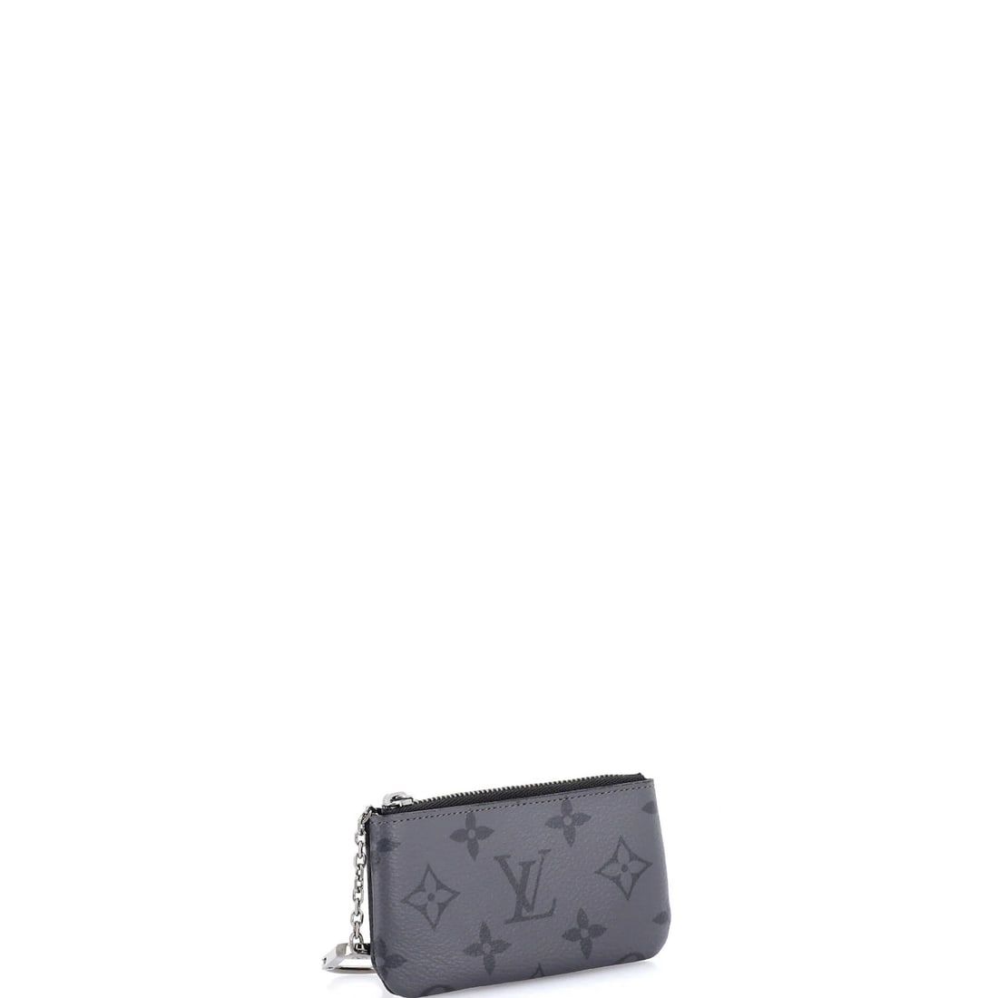 Canvas Louis Vuitton Key Pouch Reverse Monogram Eclipse - 2