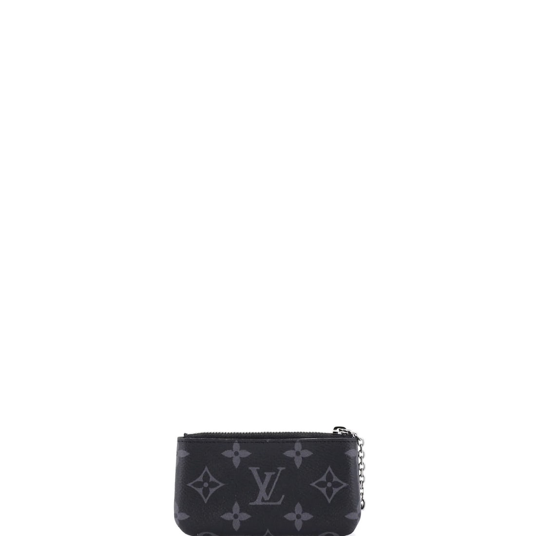 Canvas Louis Vuitton Key Pouch Reverse Monogram Eclipse - 3