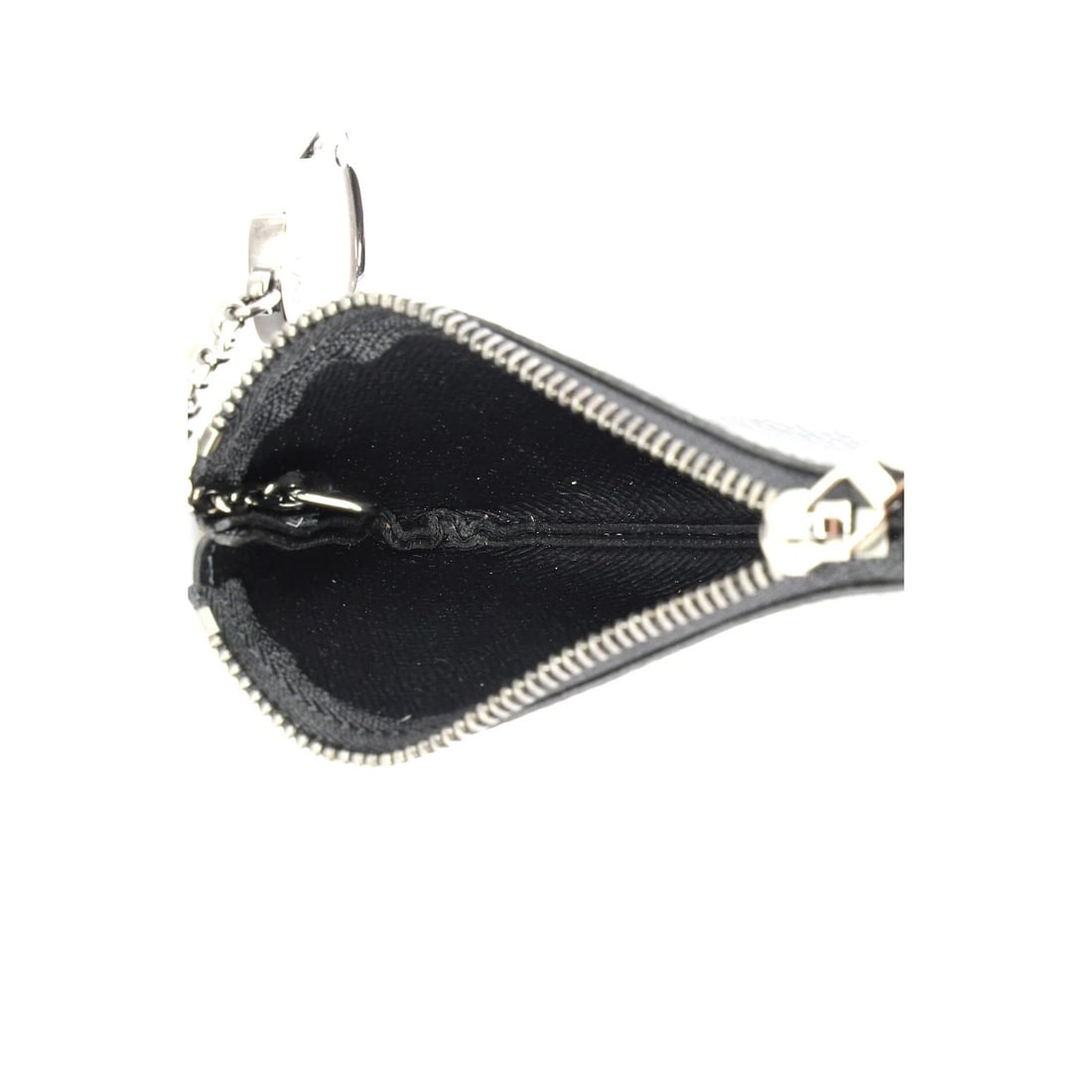 Canvas Louis Vuitton Key Pouch Reverse Monogram Eclipse - 5