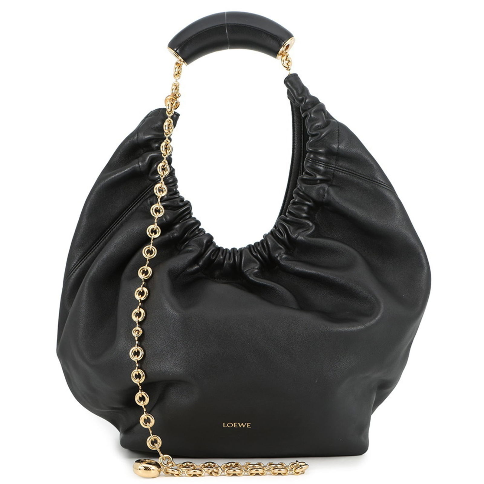 Bag Loewe Shoulder: Bag Loewe Shoulder This listing features Bag Loewe Shoulder. Item specifics are provided below. Item Specifics: Brand: Loewe Type: Shoulder Bag Color: Black Hardware Color: Gold Gender: Women Size (Hx