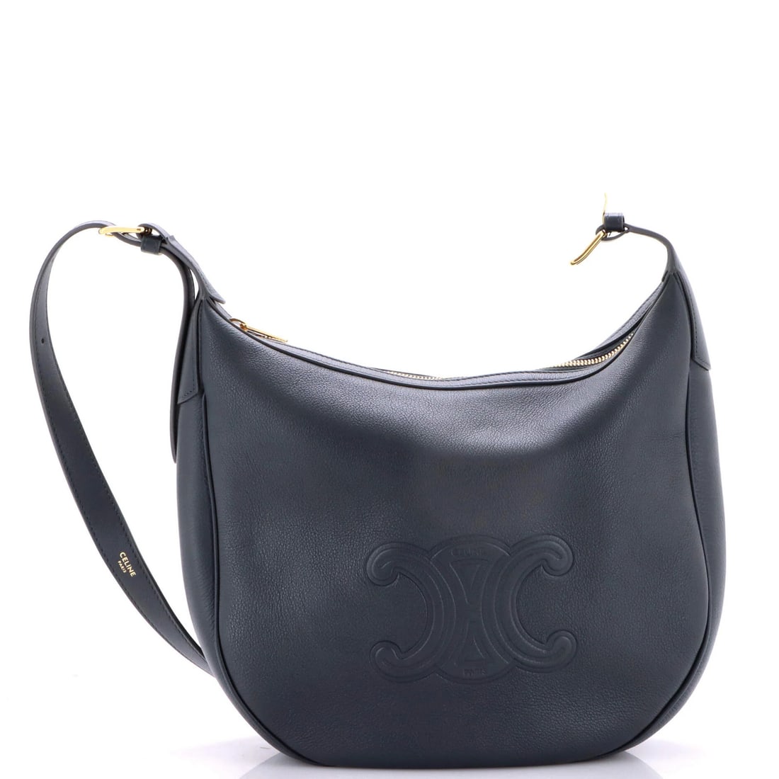 Medium Celine Heloise Shoulder Bag Triomphe Embossed Leather: Medium Celine Heloise Shoulder Bag Triomphe Embossed Leather This listing features Medium Celine Heloise Shoulder Bag Triomphe Embossed Leather. Item specifics are provided below. Item Specifics: Bran
